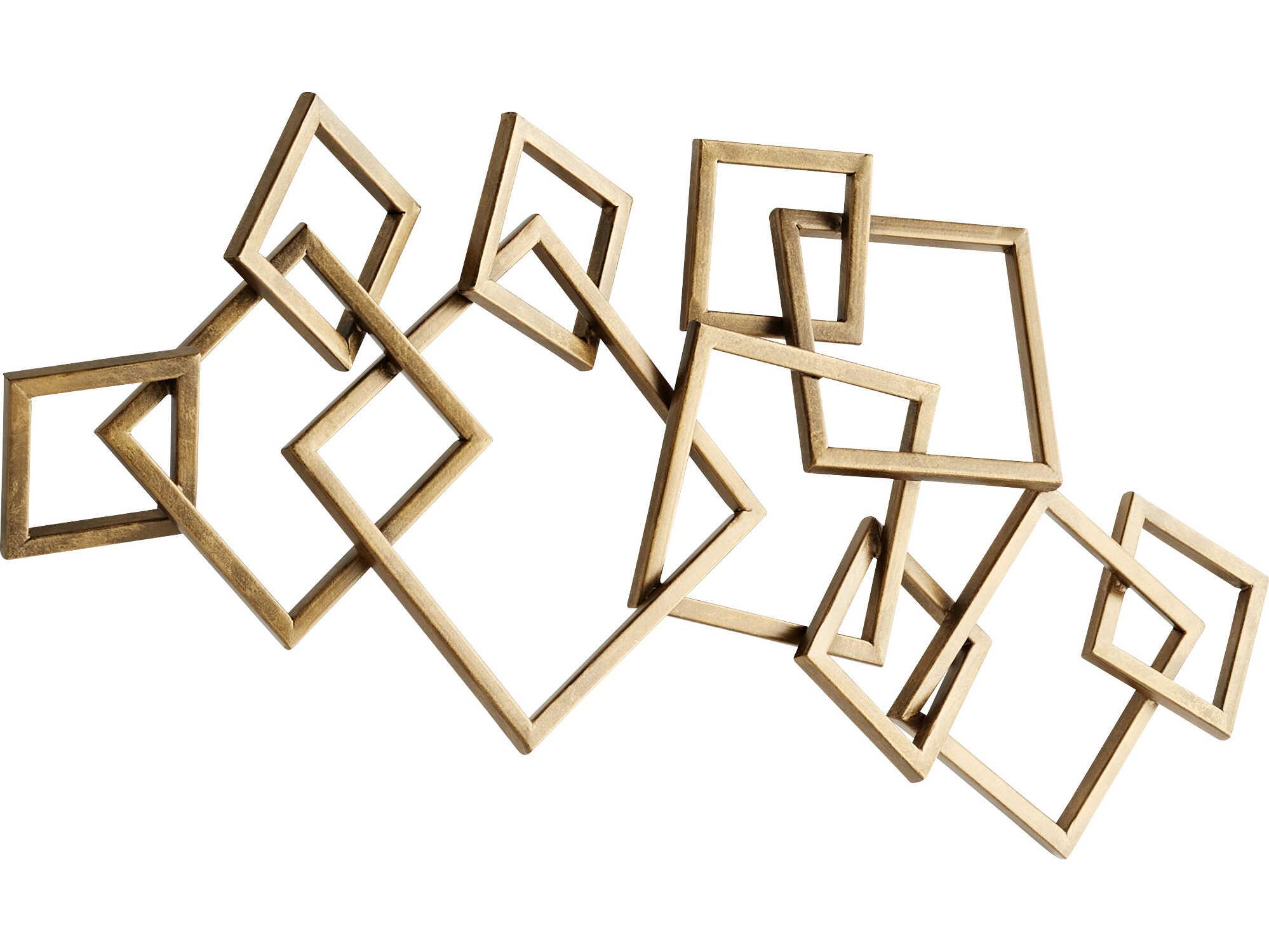 Cyan Design Bold Symphony Antique Brass 32" High Metal Wall Art