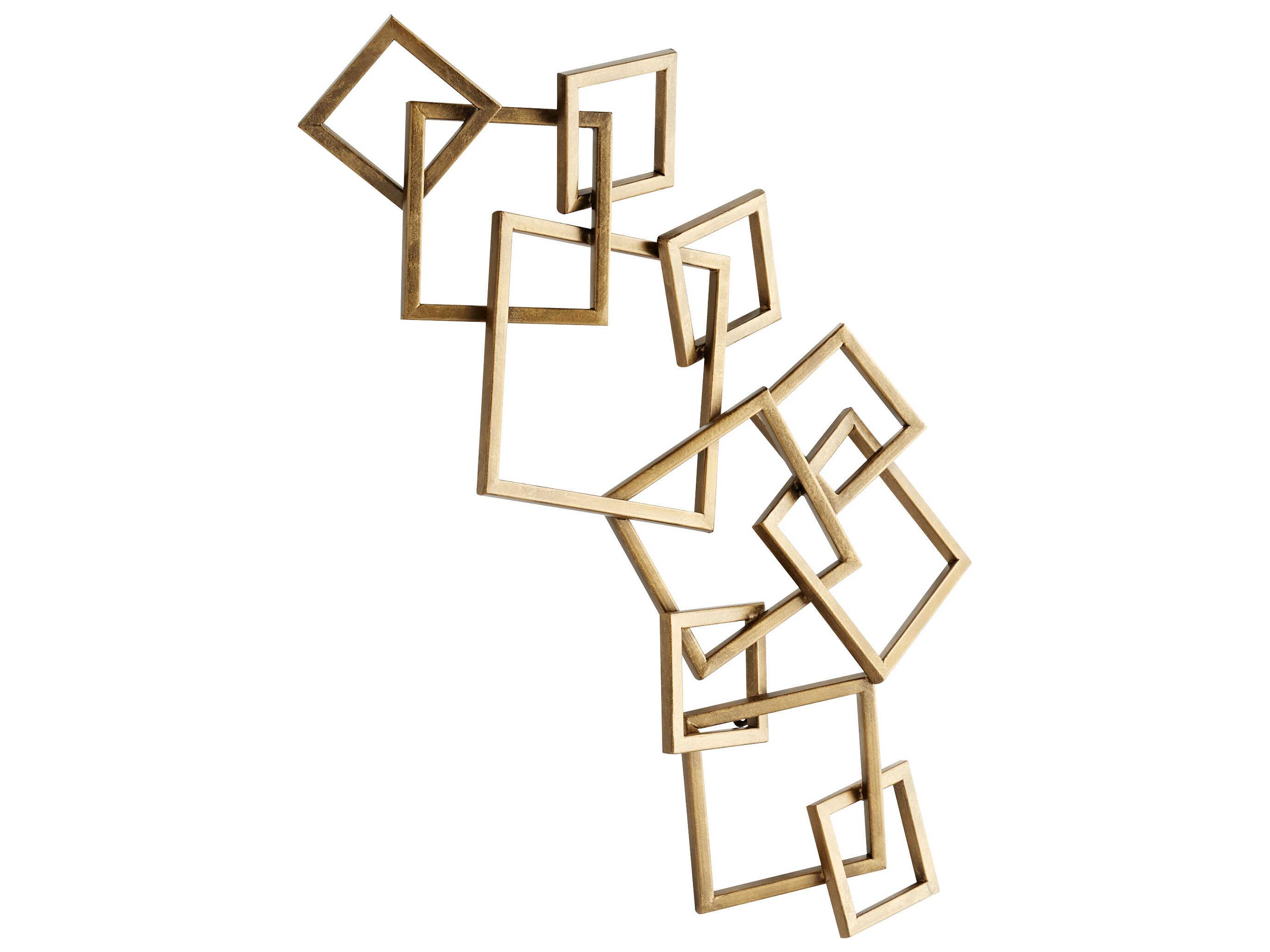 Cyan Design Bold Symphony Antique Brass 32" High Metal Wall Art