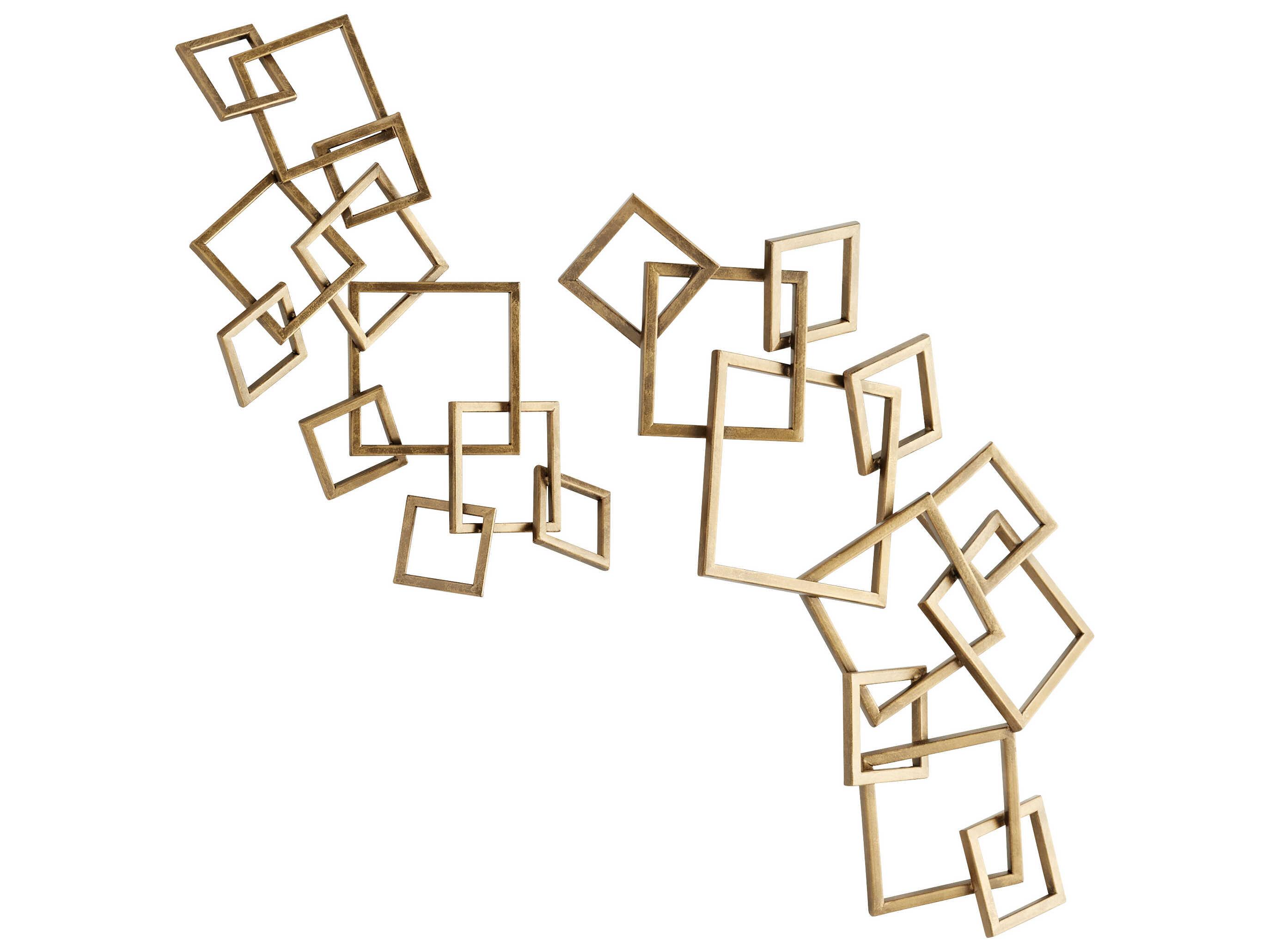 Cyan Design Bold Symphony Antique Brass 32" High Metal Wall Art