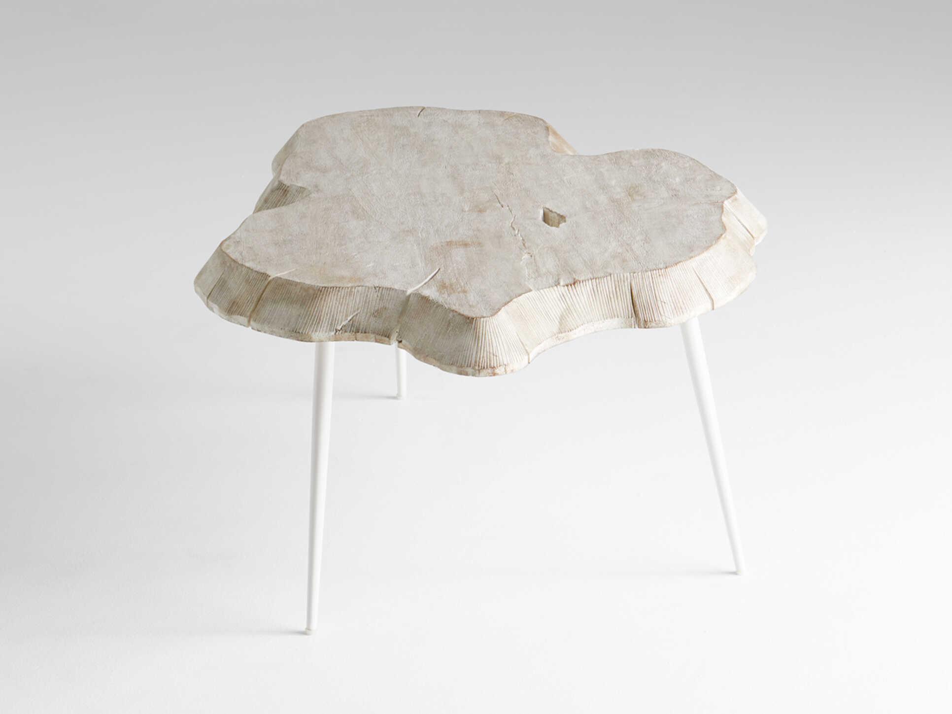 Cyan Design Wood Whitewash Coffee Table