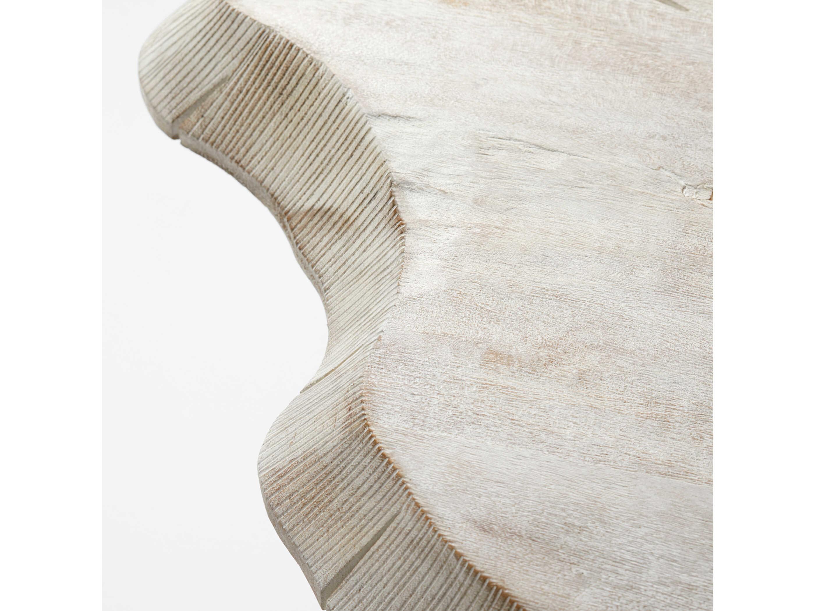 Cyan Design Wood Whitewash Coffee Table