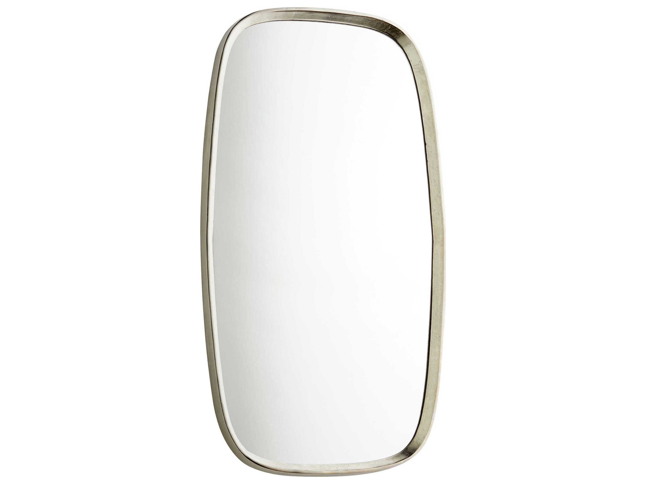 Cyan Design Vela Silver Rectangular Wall Mirror