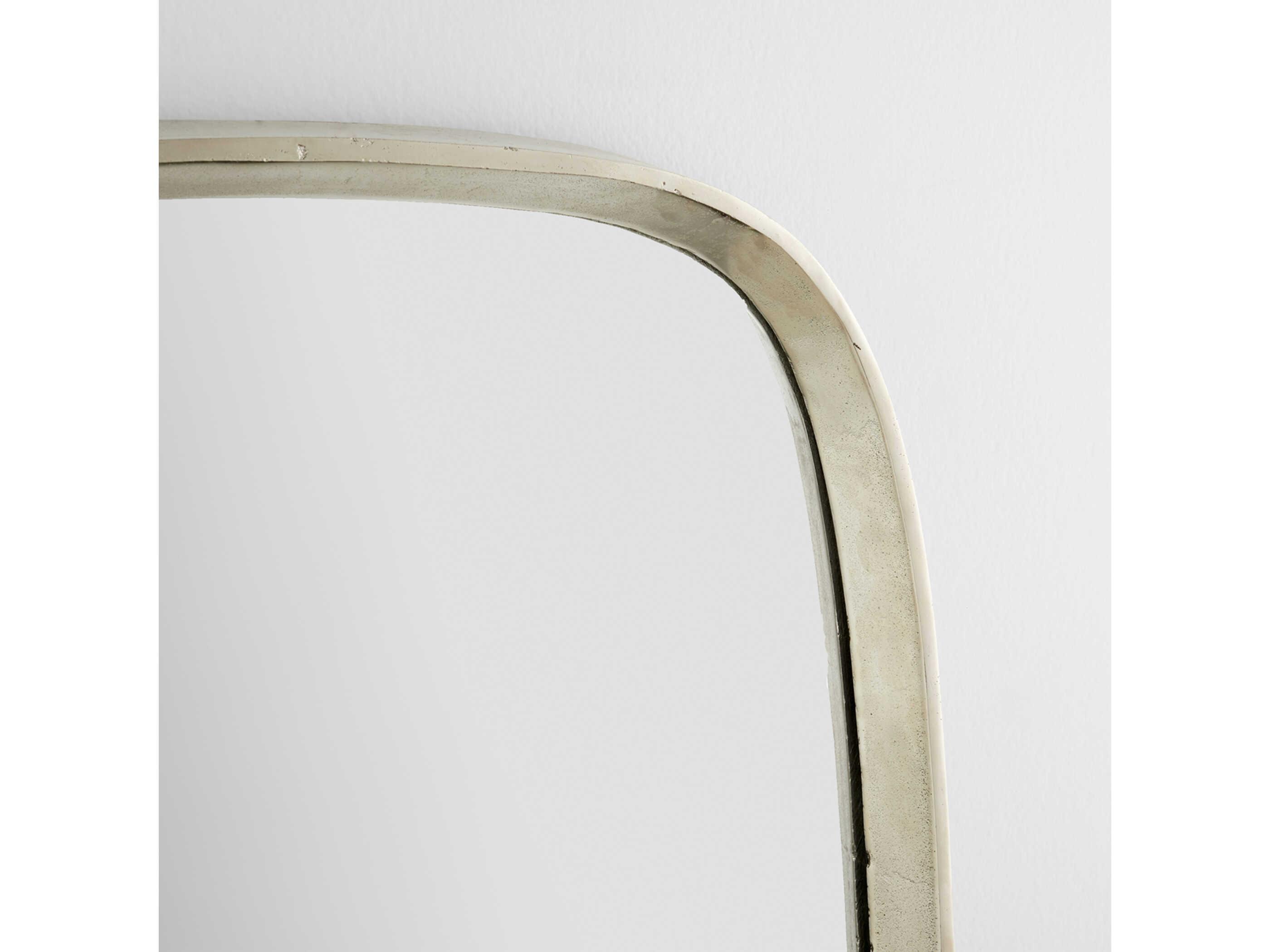 Cyan Design Vela Silver Rectangular Wall Mirror