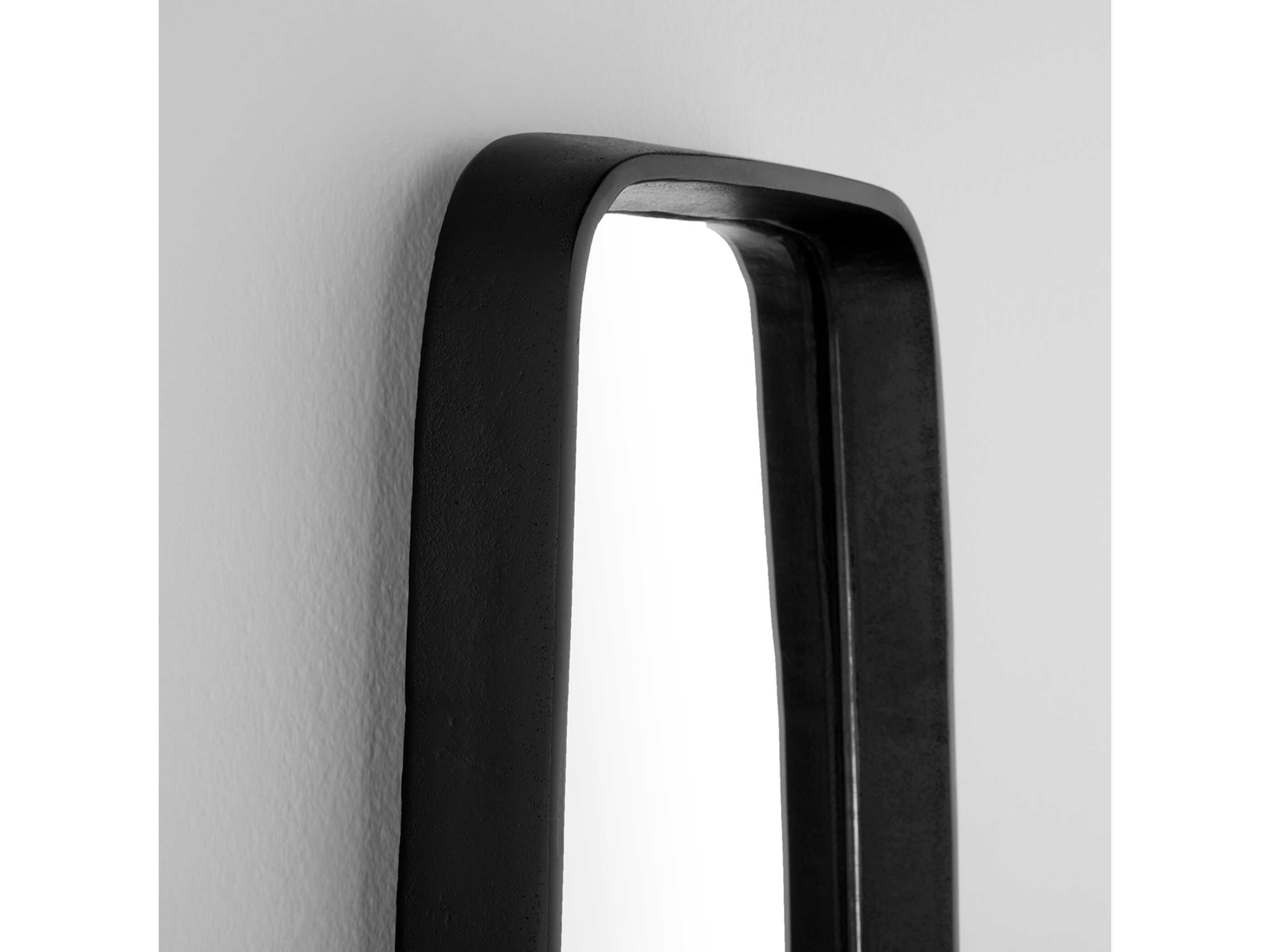 Cyan Design Pavo Black Rectangular Wall Mirror