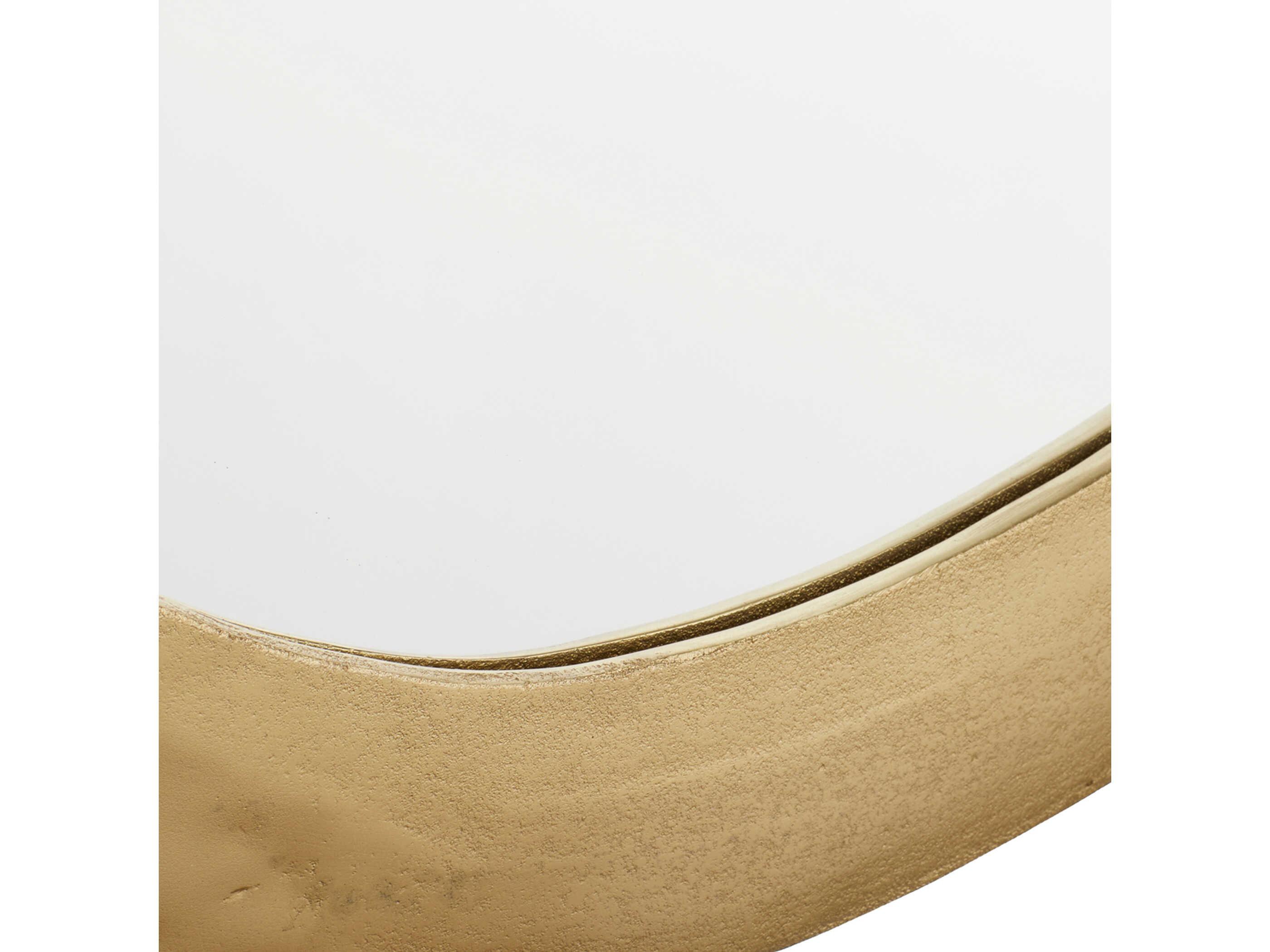 Cyan Design Hubbard Gold Round Wall Mirror