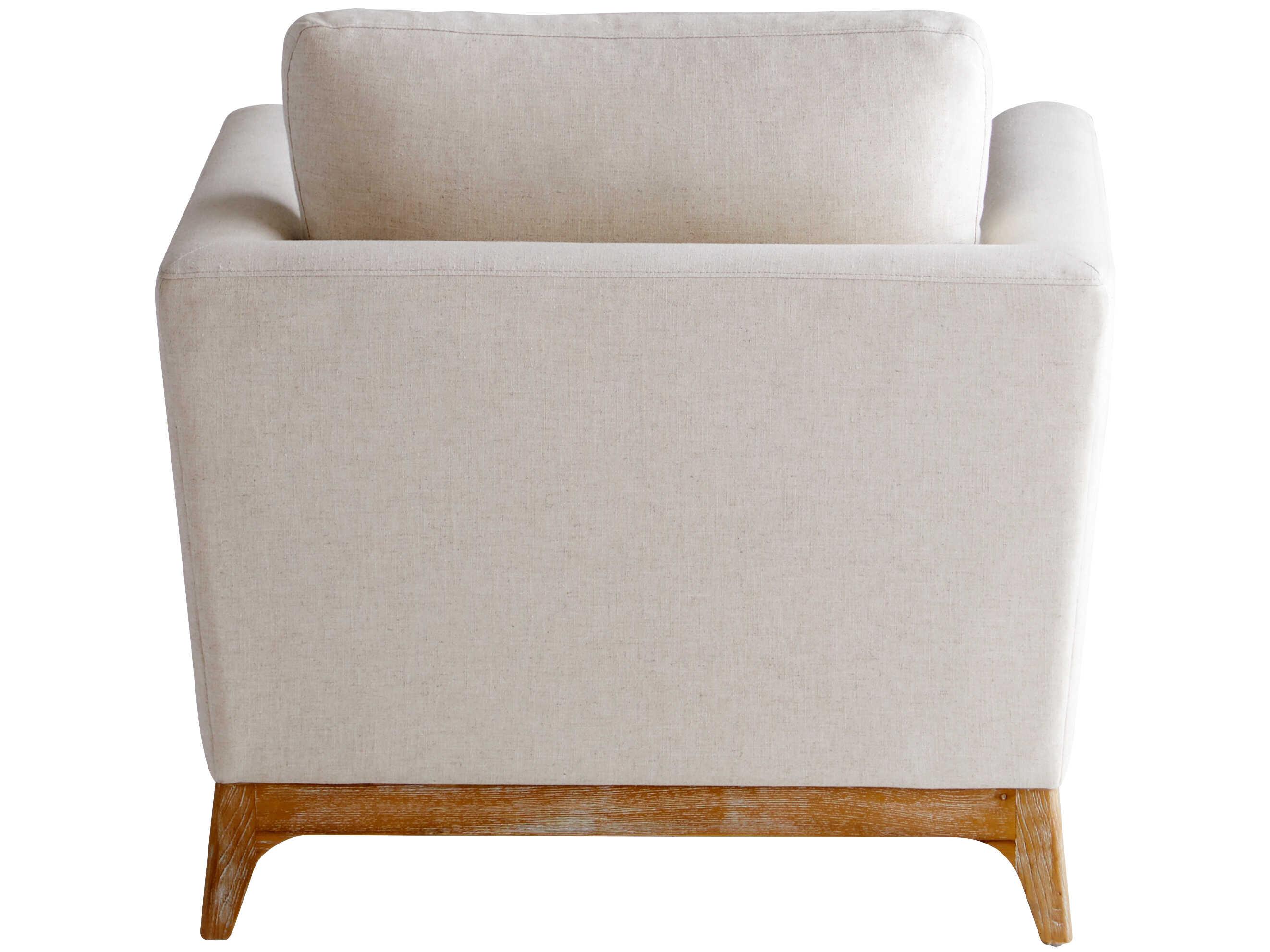 Cyan Design White Fabric Accent Chair