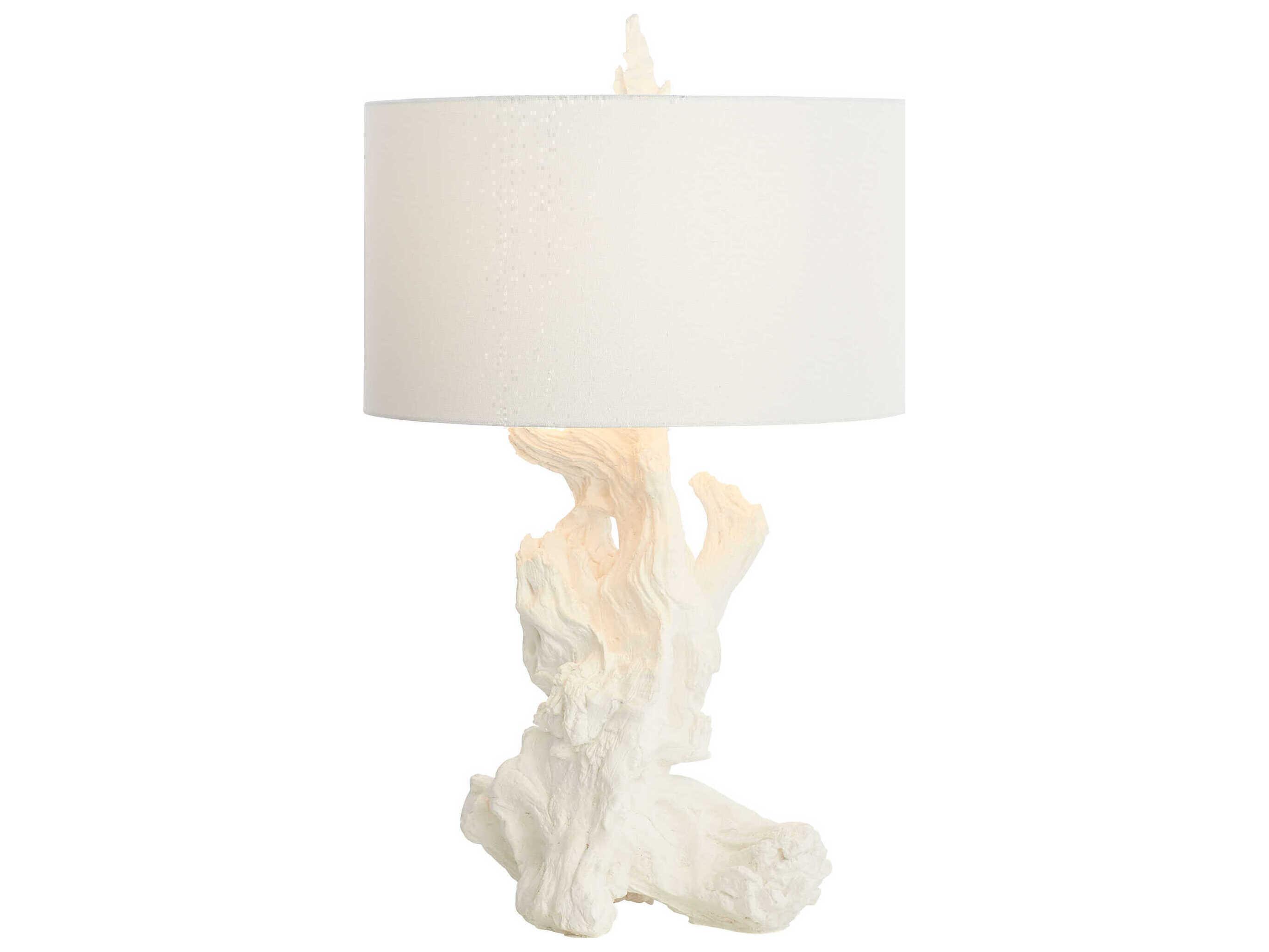 Cyan Design Driftwood White Buffet Lamp