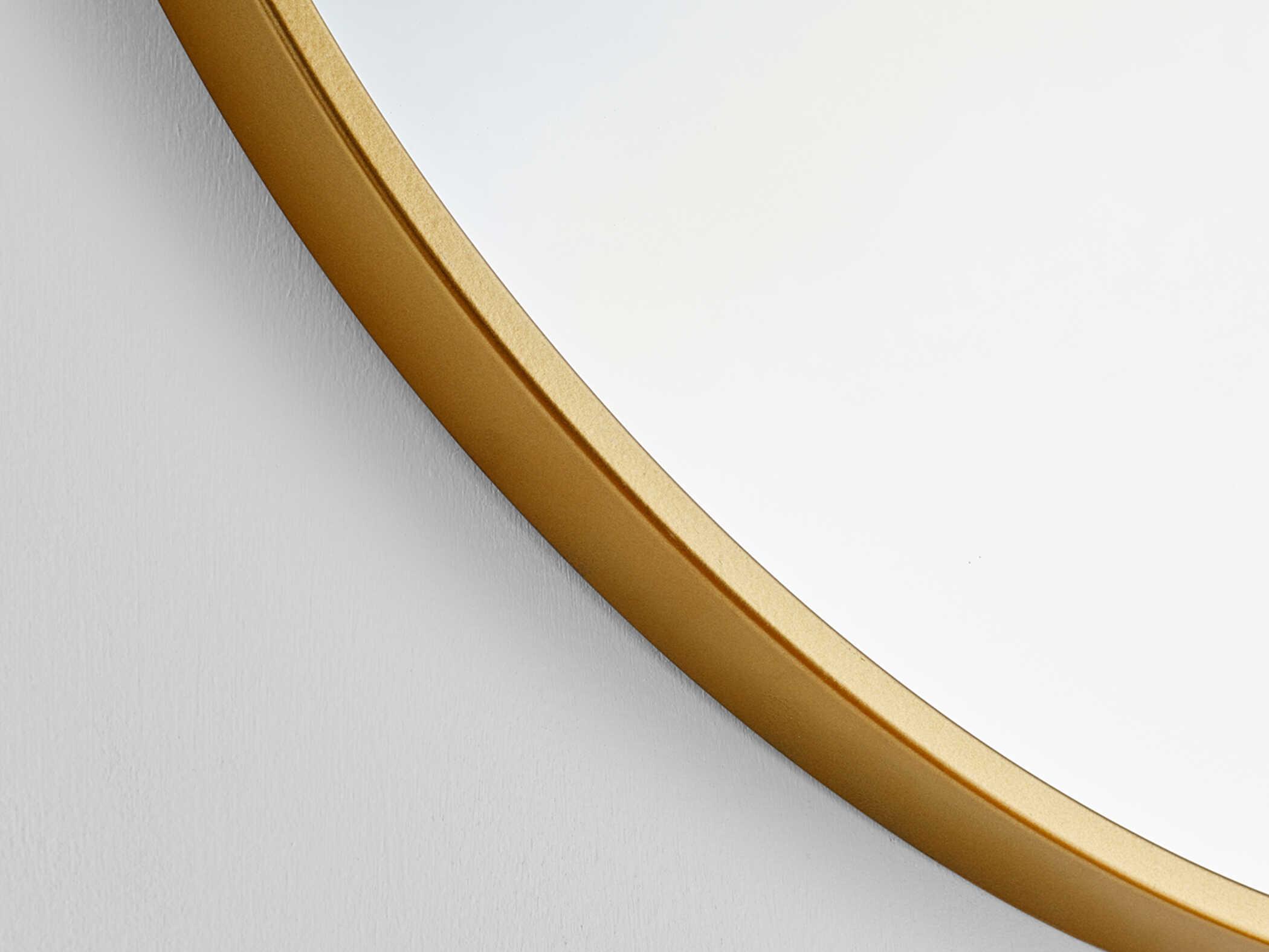Cyan Design Harmony Gold Round Wall Mirror