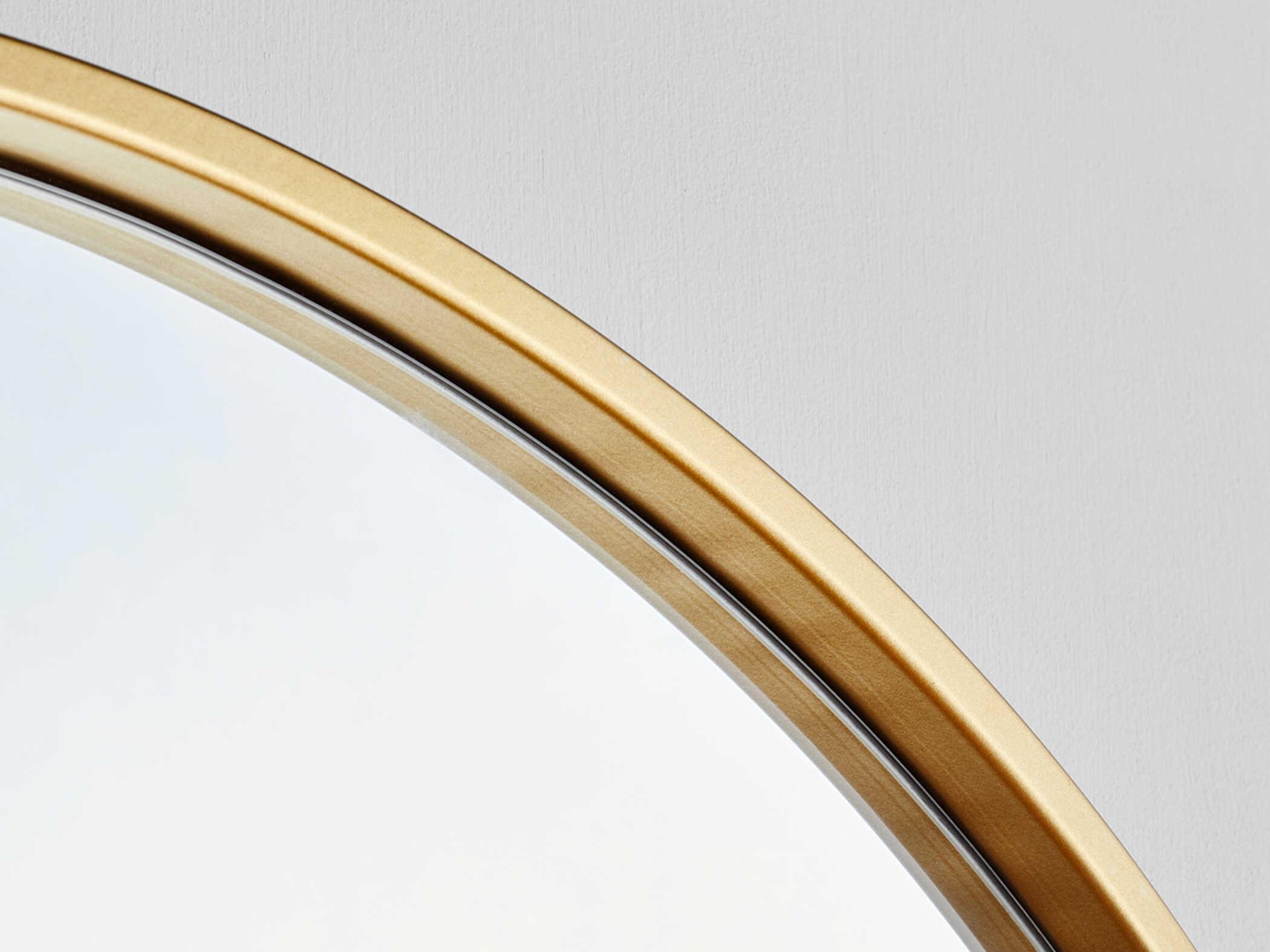 Cyan Design Harmony Gold Round Wall Mirror