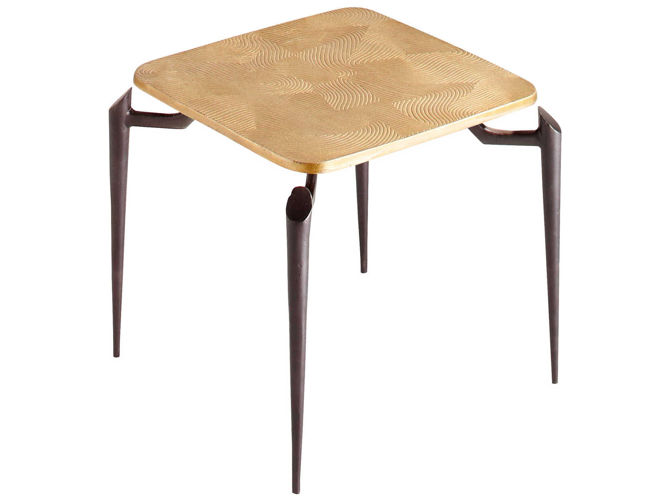 Cyan Design Tarsal Square Metal End Table