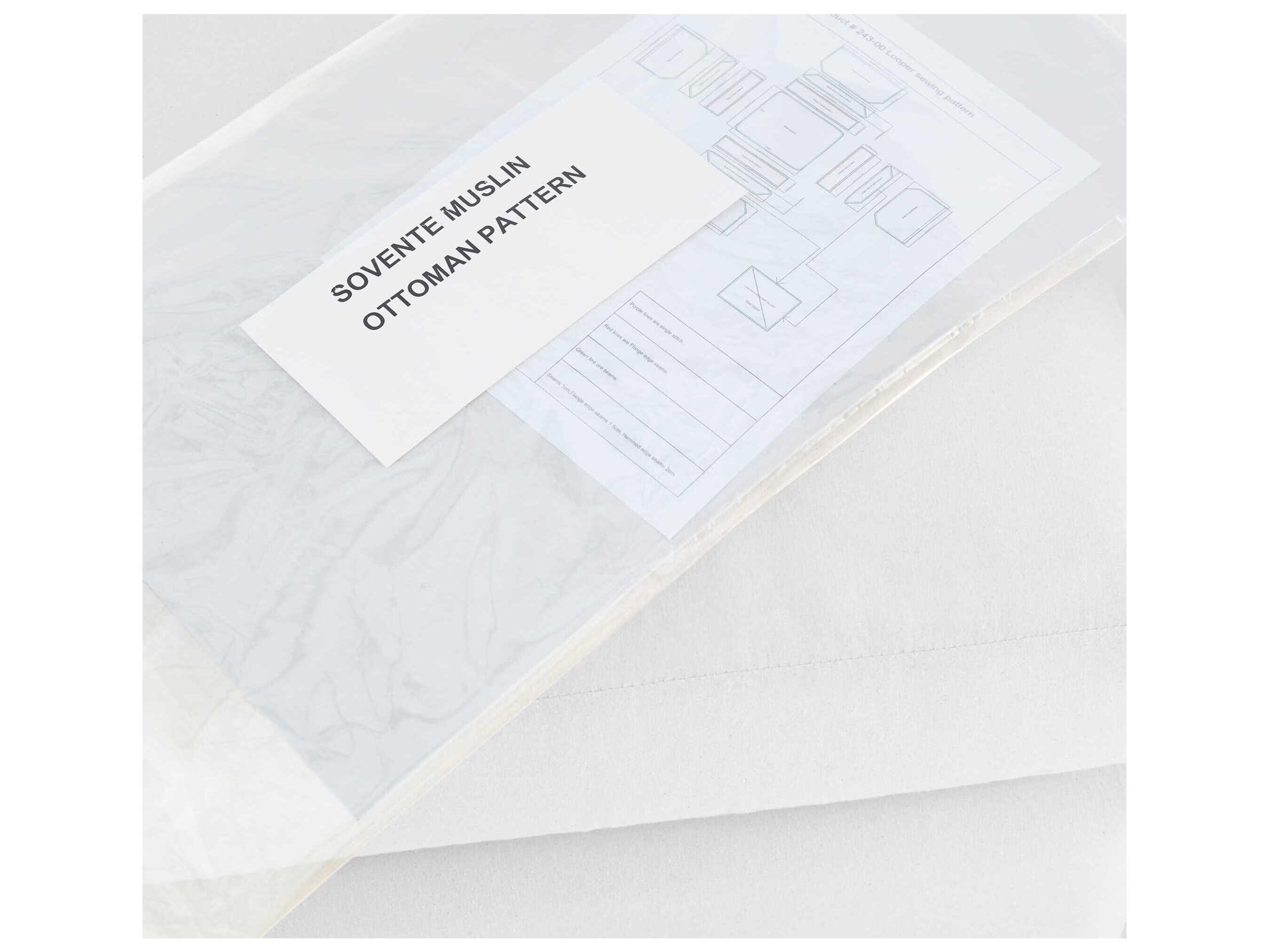 Cyan Design Sovente Cream Upholstered Ottoman