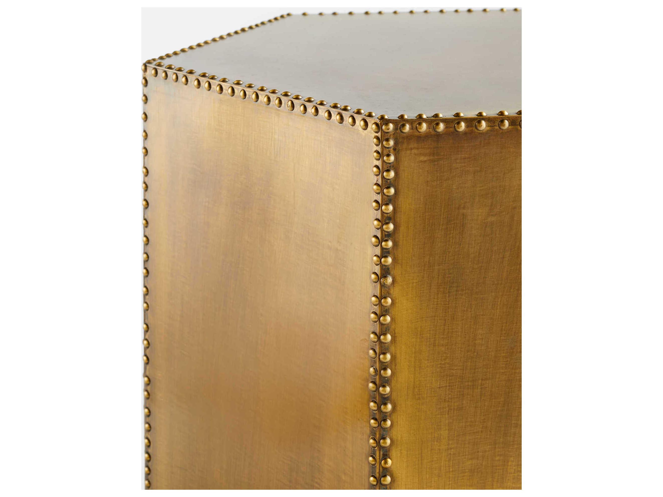 Cyan Design Korio Hexagon Wood End Table