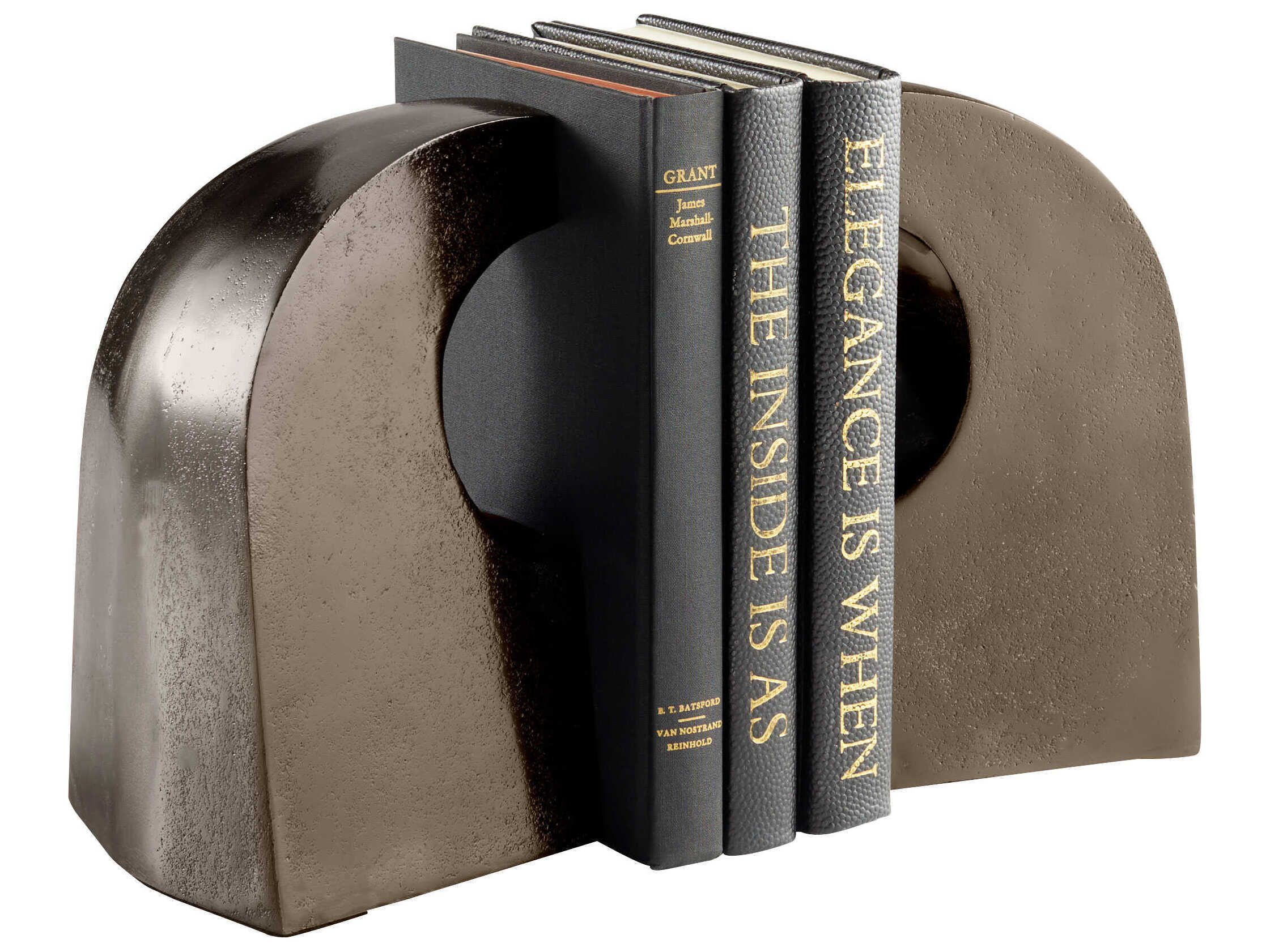 Cyan Design Bronze Apostrophe Bookend