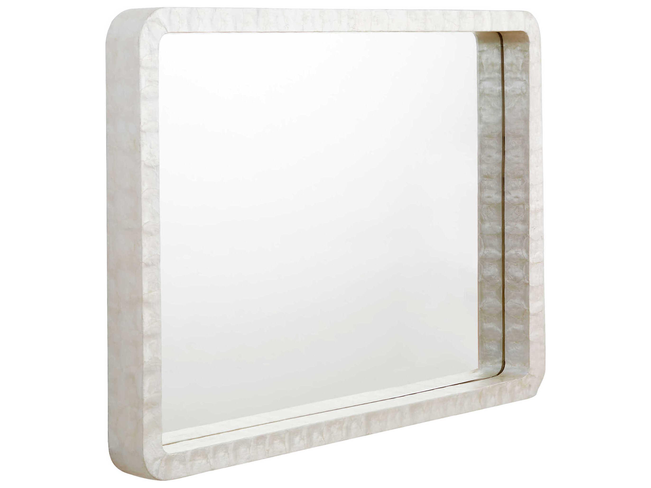 Cyan Design Triton White Rectangular Wall Mirror