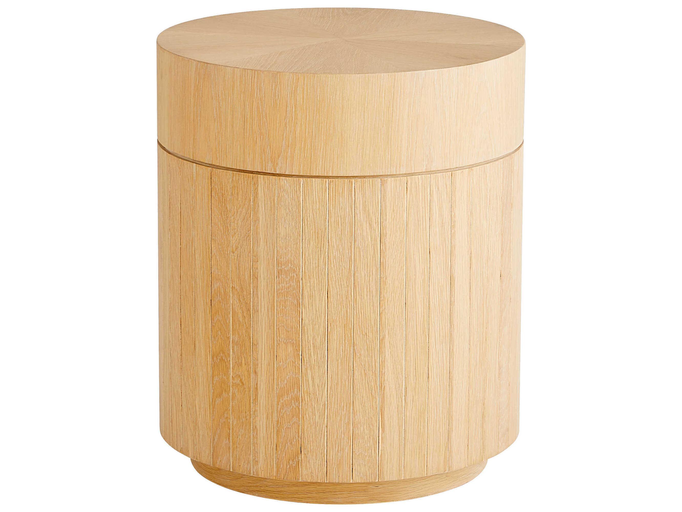 Cyan Design Lamu Round Wood End Table