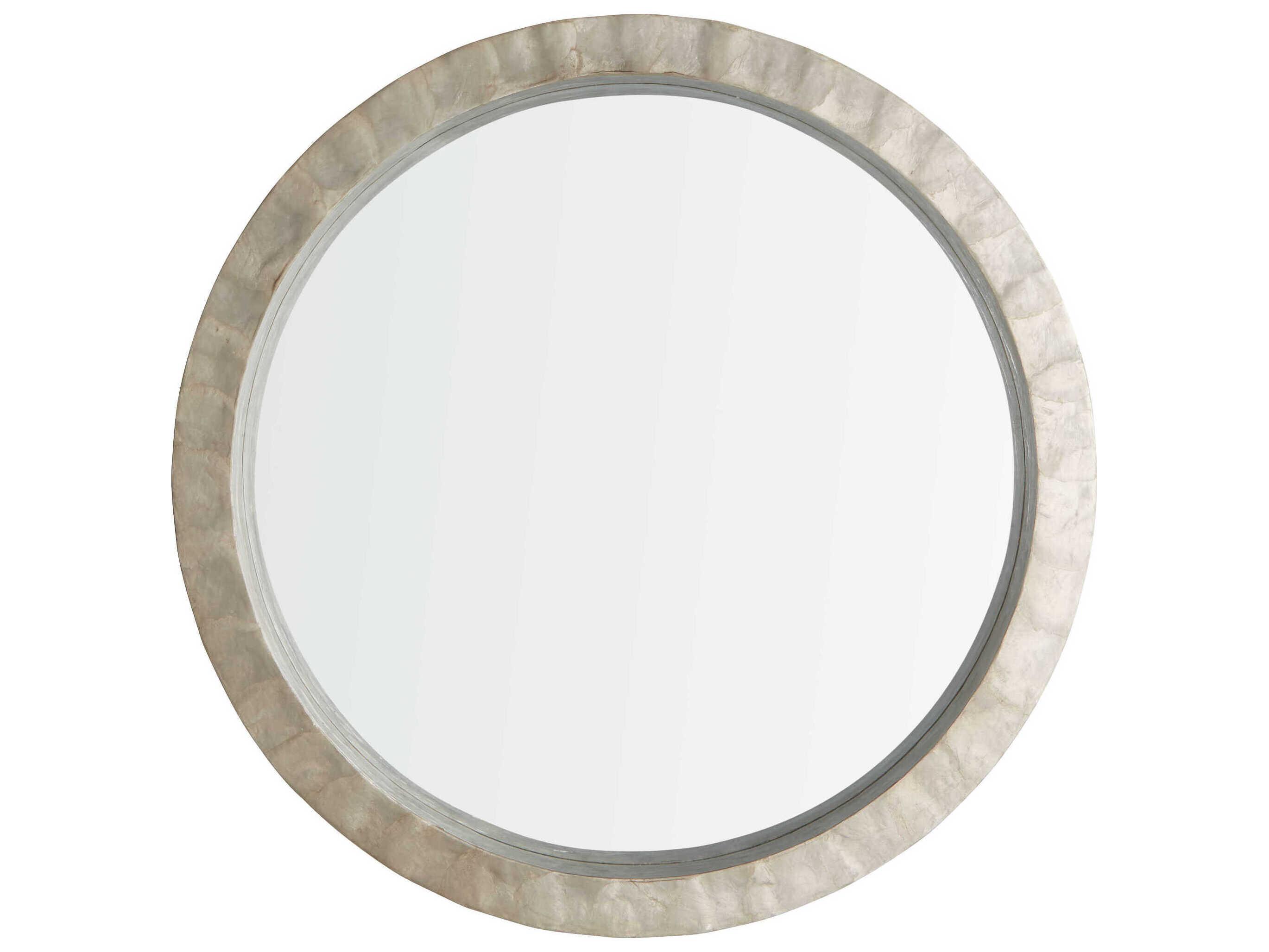 Cyan Design Triton Taupe Round Wall Mirror