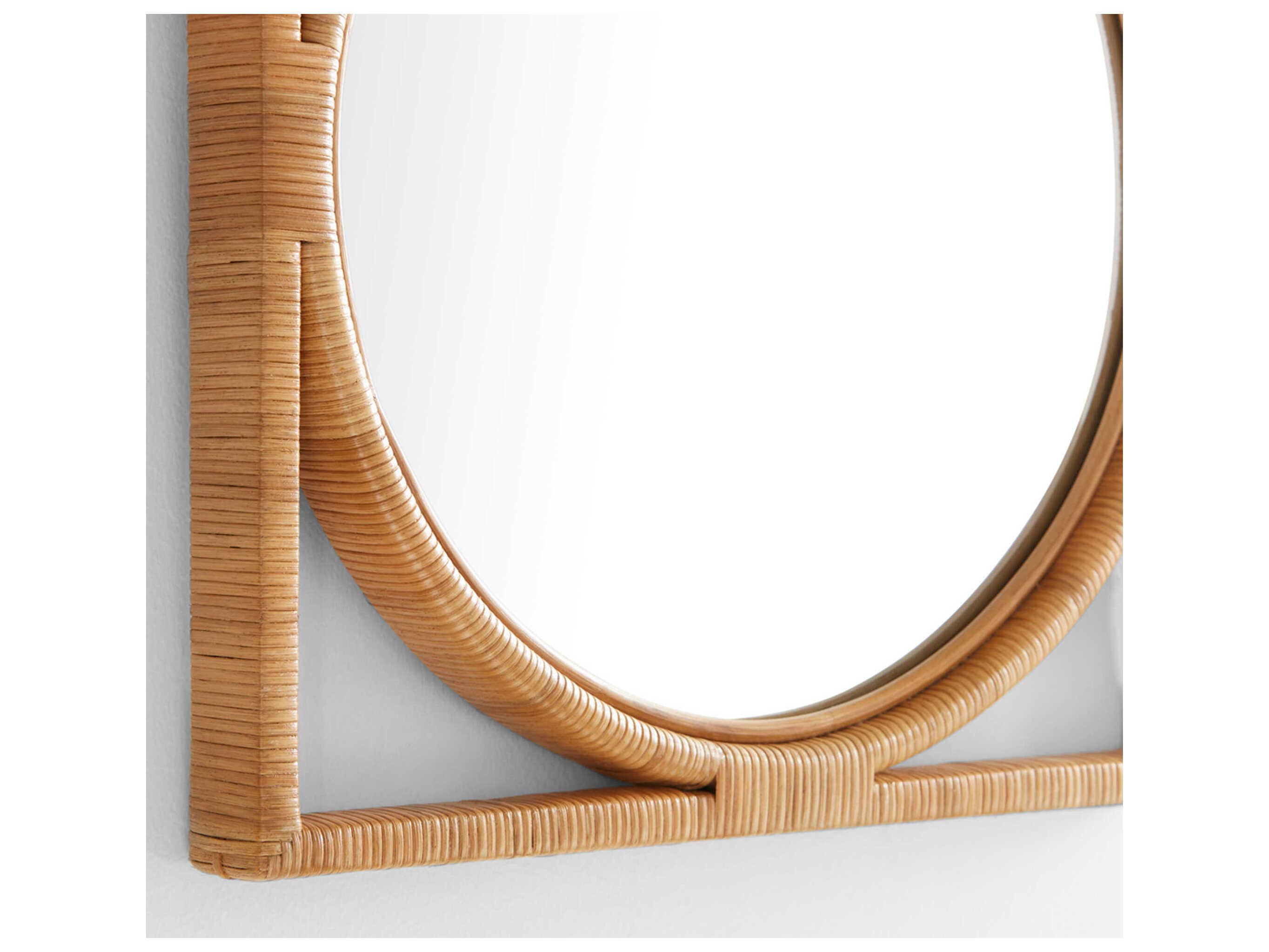 Cyan Design Pemba Brown Square Wall Mirror