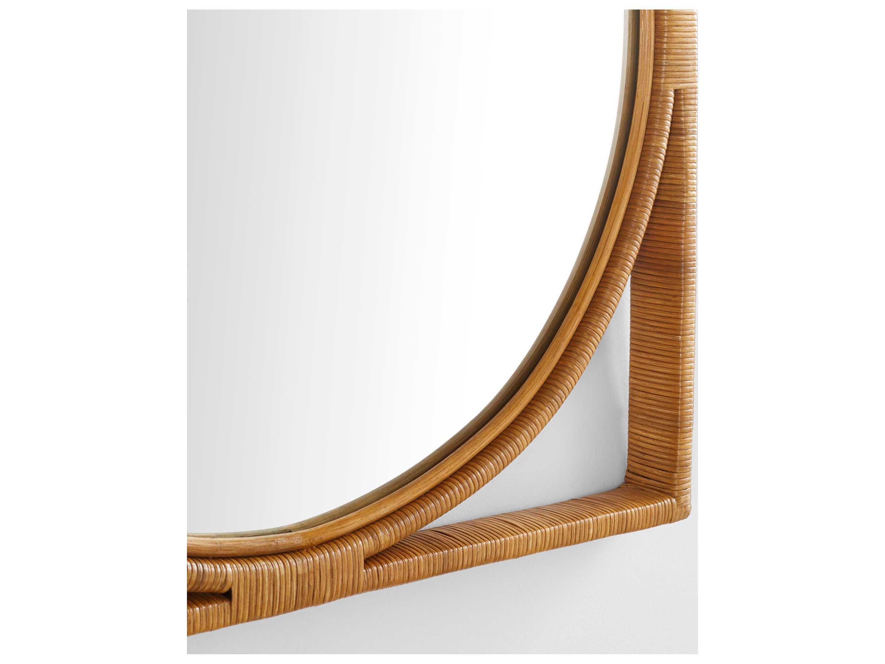 Cyan Design Pemba Brown Square Wall Mirror