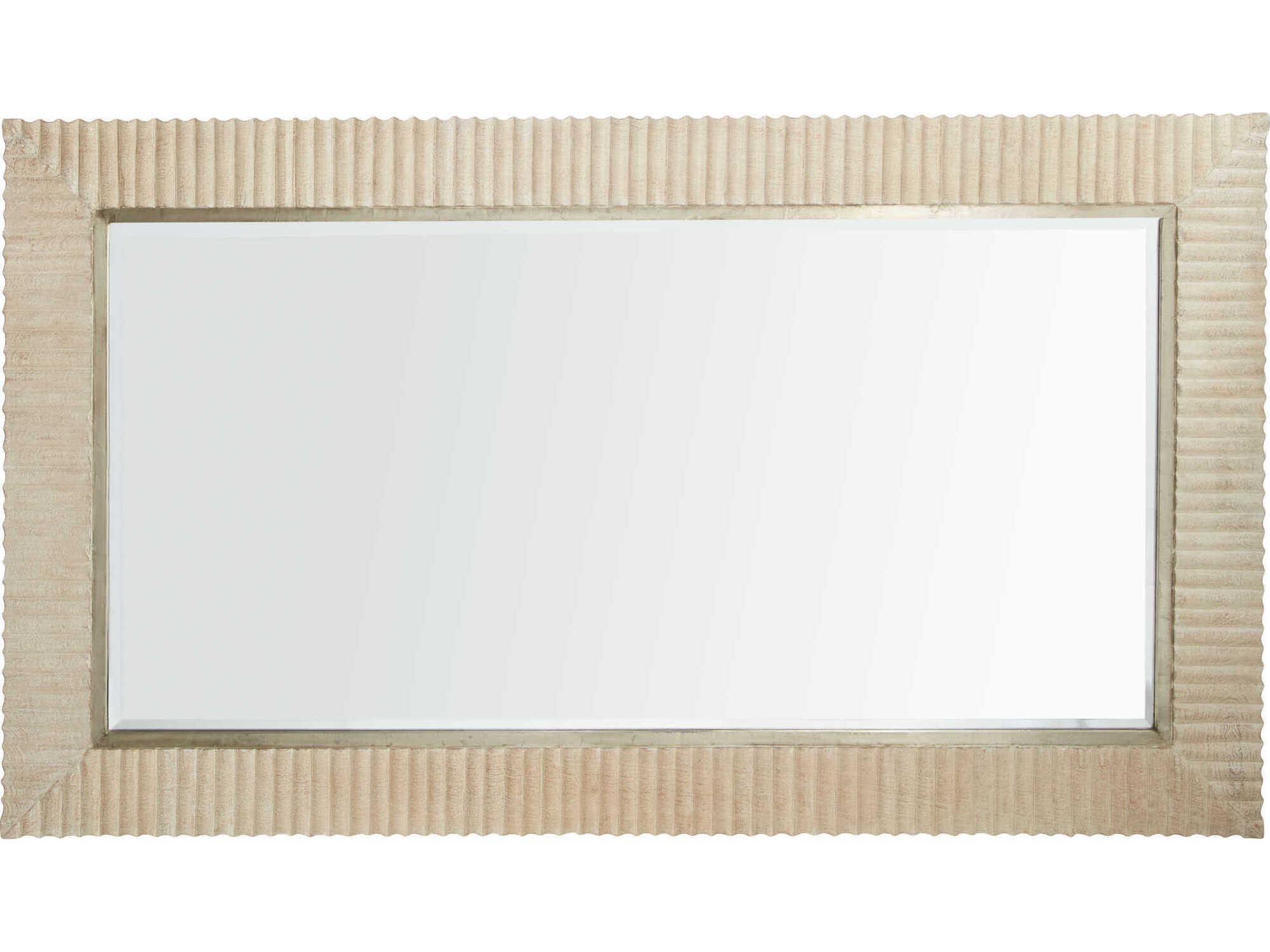 Cyan Design Estriada Cerused White Rectangular Floor Mirror