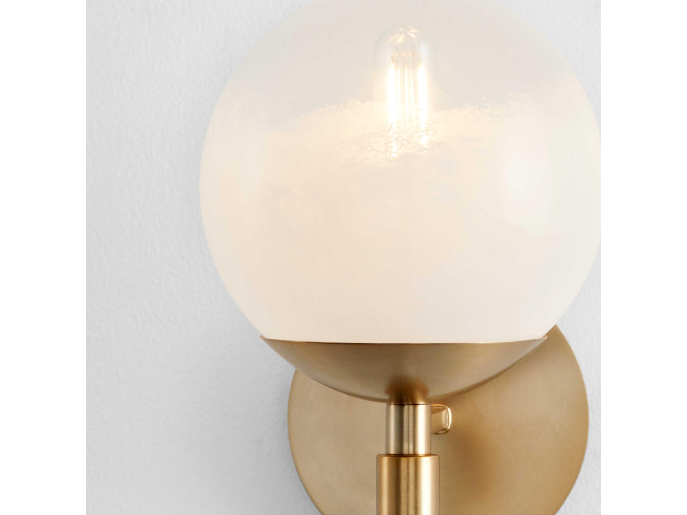 Cyan Design Rockport 1-Light Aged Brass Wall Sconce