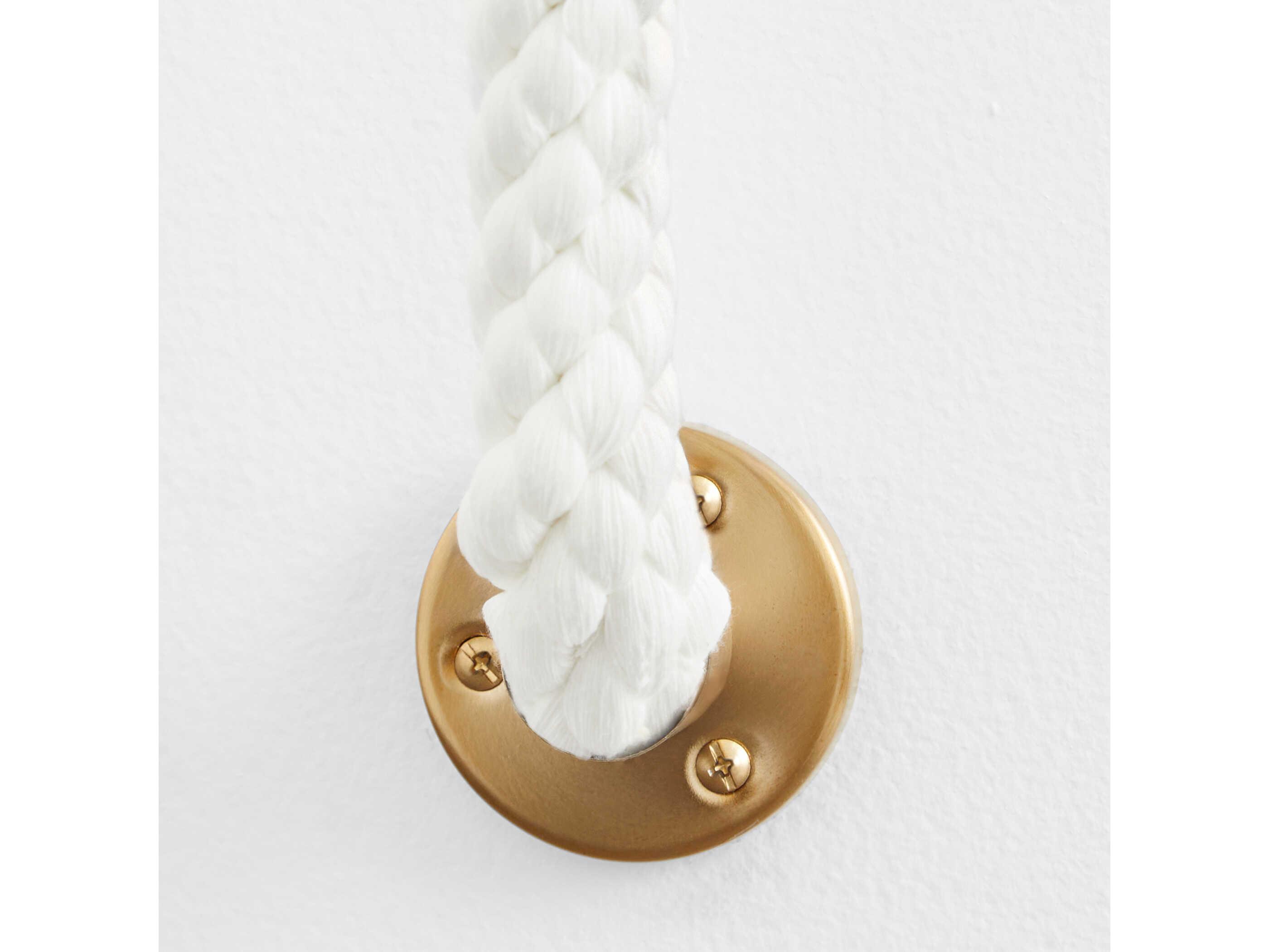 Cyan Design Rockport 1-Light Aged Brass Wall Sconce