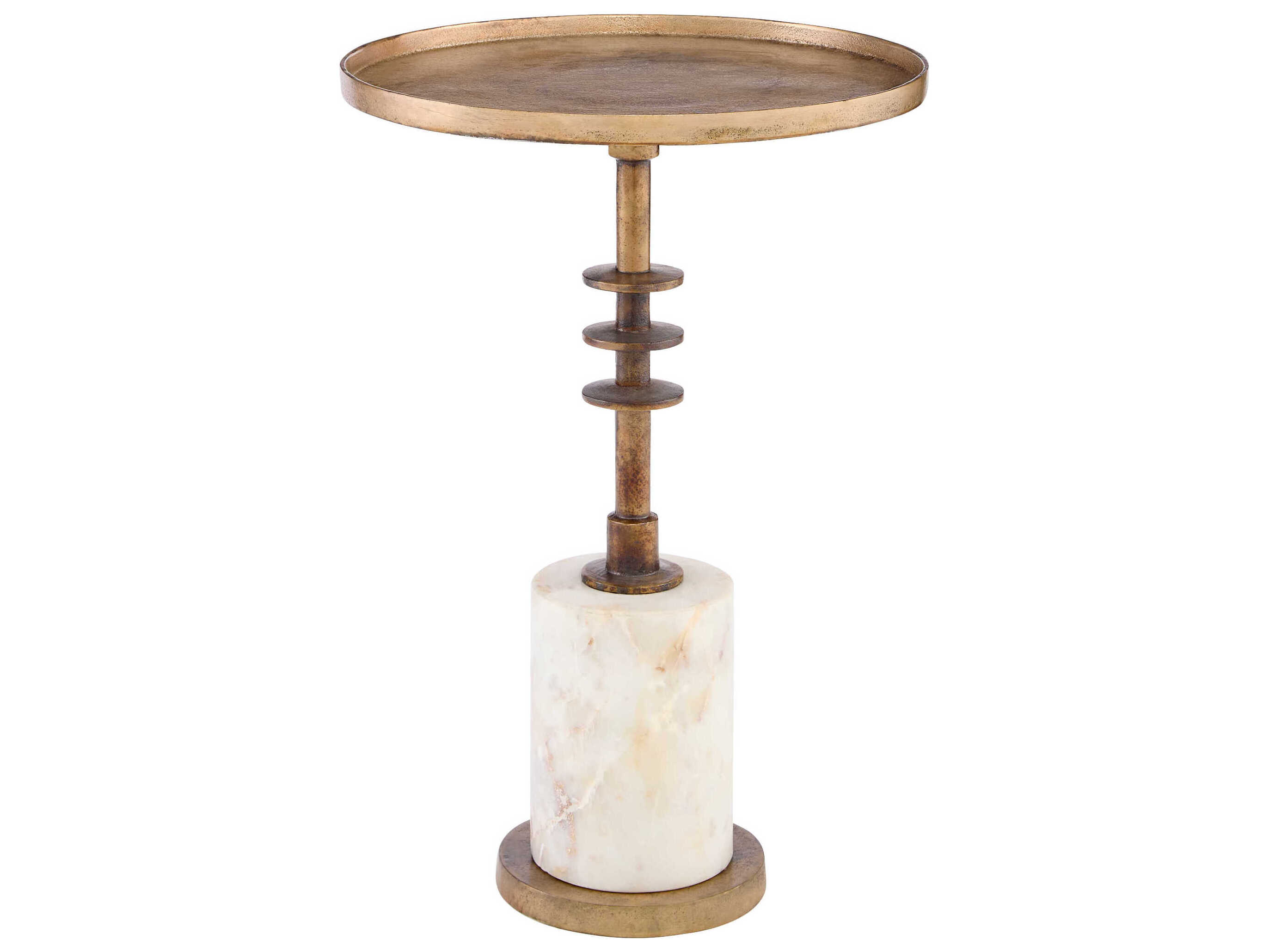 Cyan Design Jetson Round Metal End Table