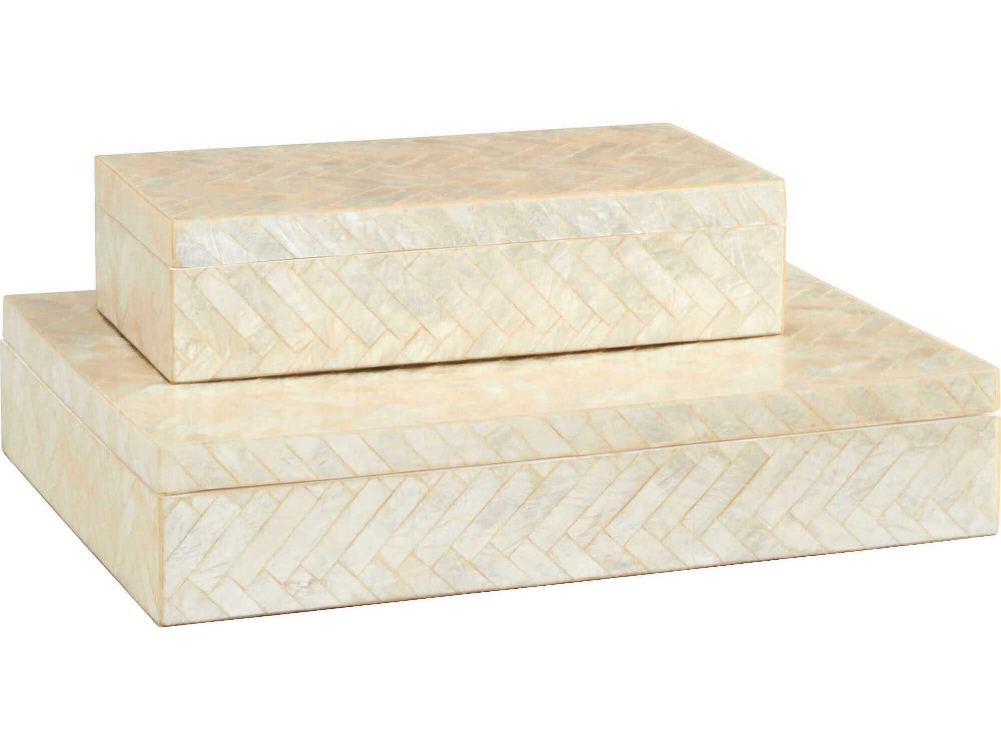 Cyan Design Pearl Triton Rectangle Box