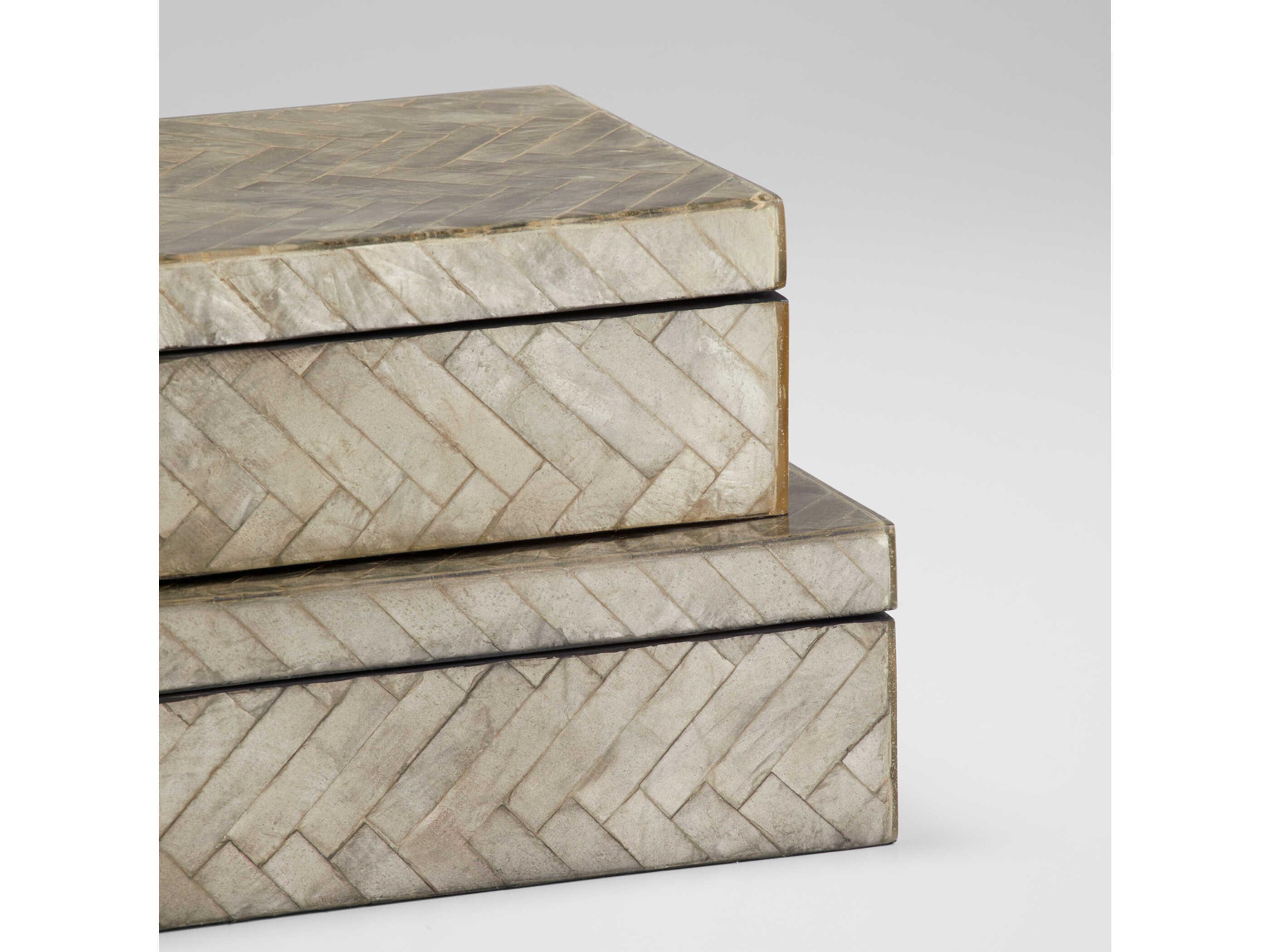 Cyan Design Smoke Triton Rectangle Box