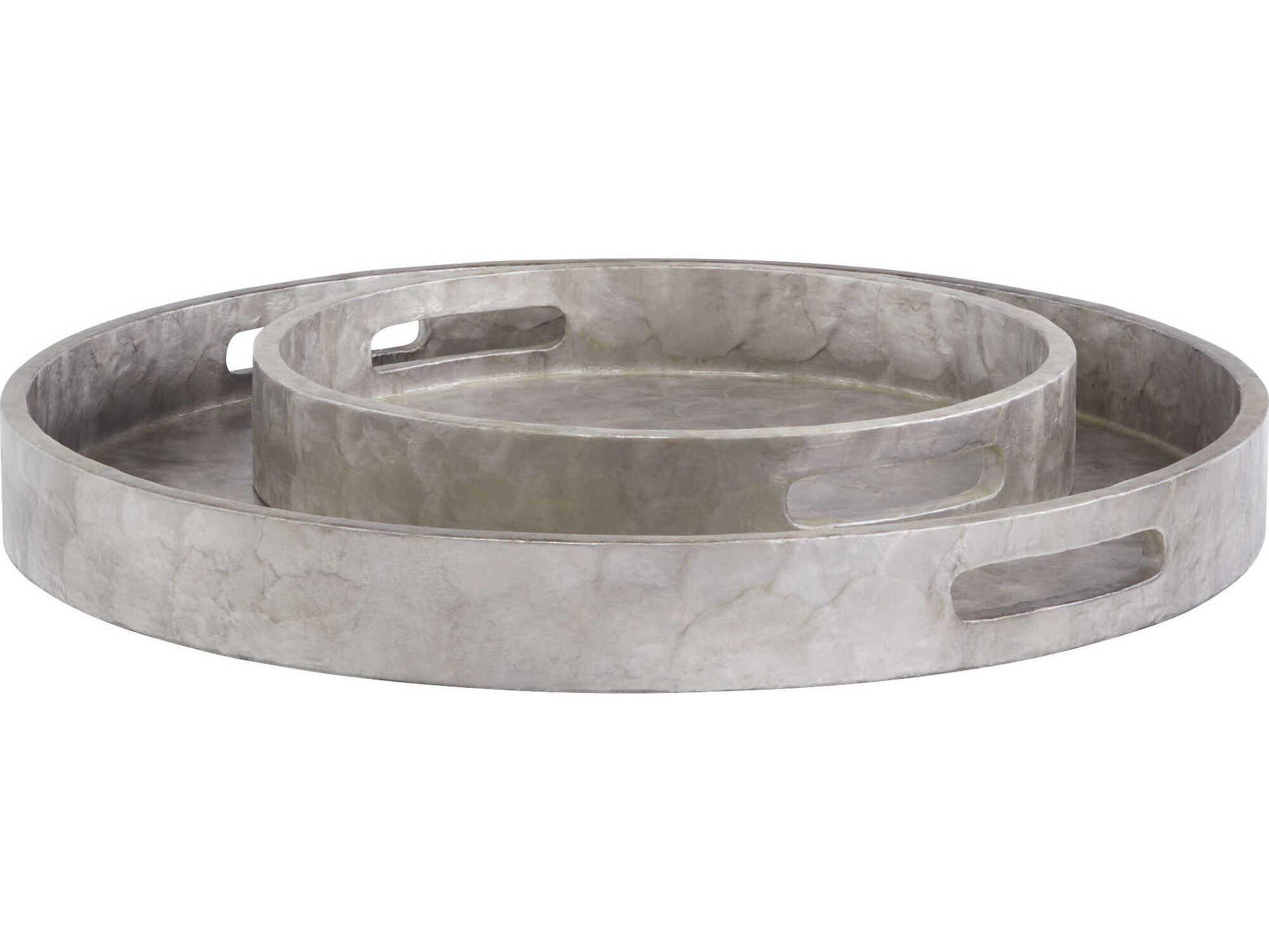 Cyan Design Smoke Triton Serving Tray