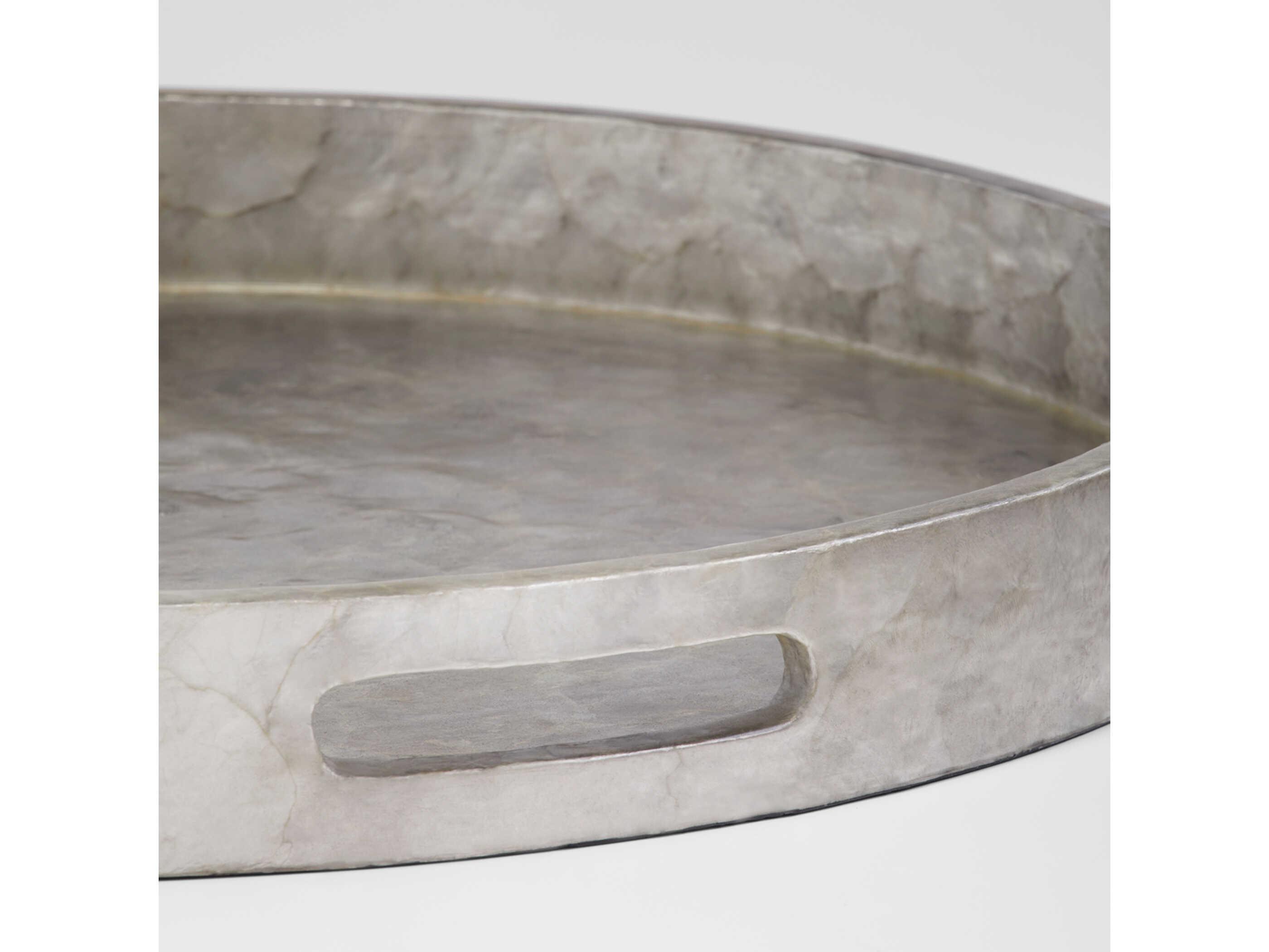 Cyan Design Smoke Triton Serving Tray