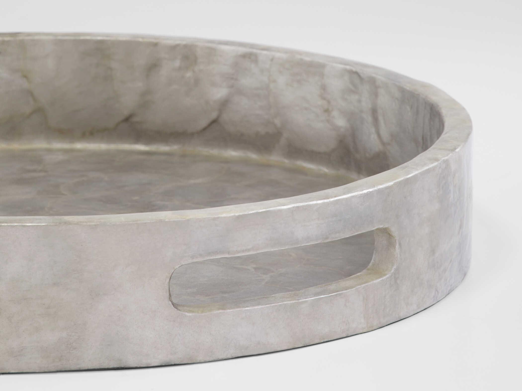 Cyan Design Smoke Triton Serving Tray