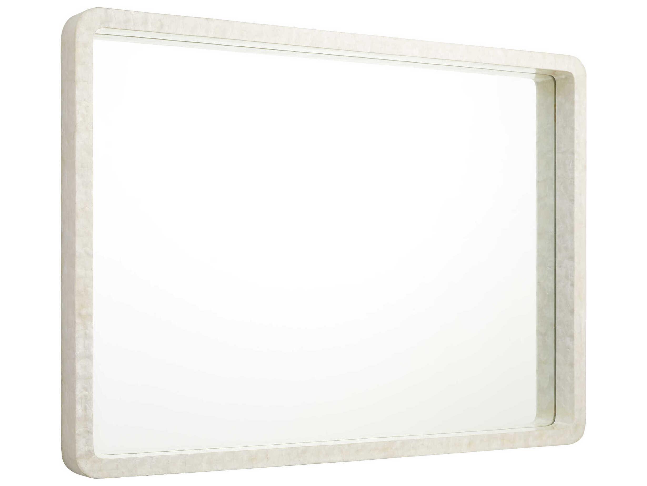 Cyan Design Triton White Rectangular Wall Mirror