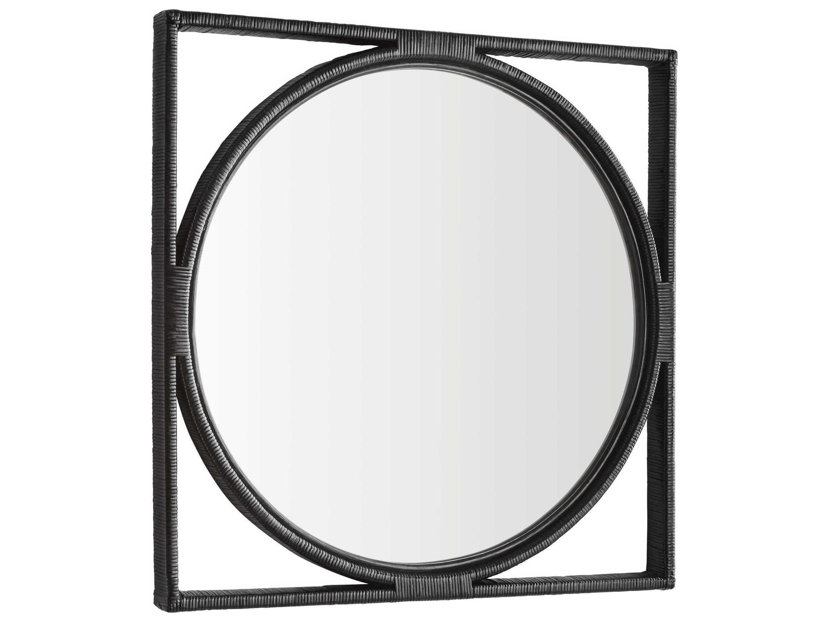Cyan Design Pemba Black Square Wall Mirror