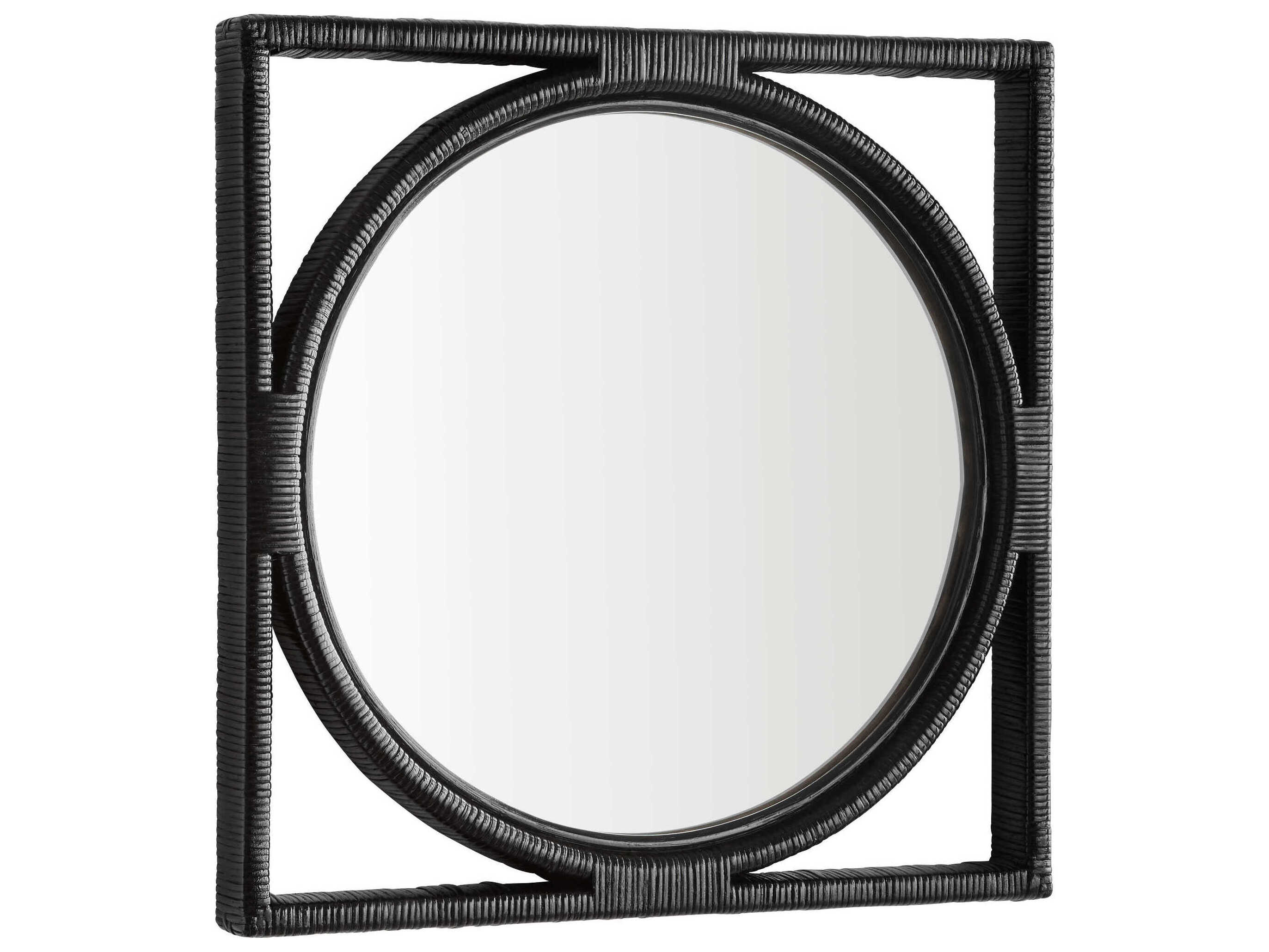 Cyan Design Pemba Black Square Wall Mirror