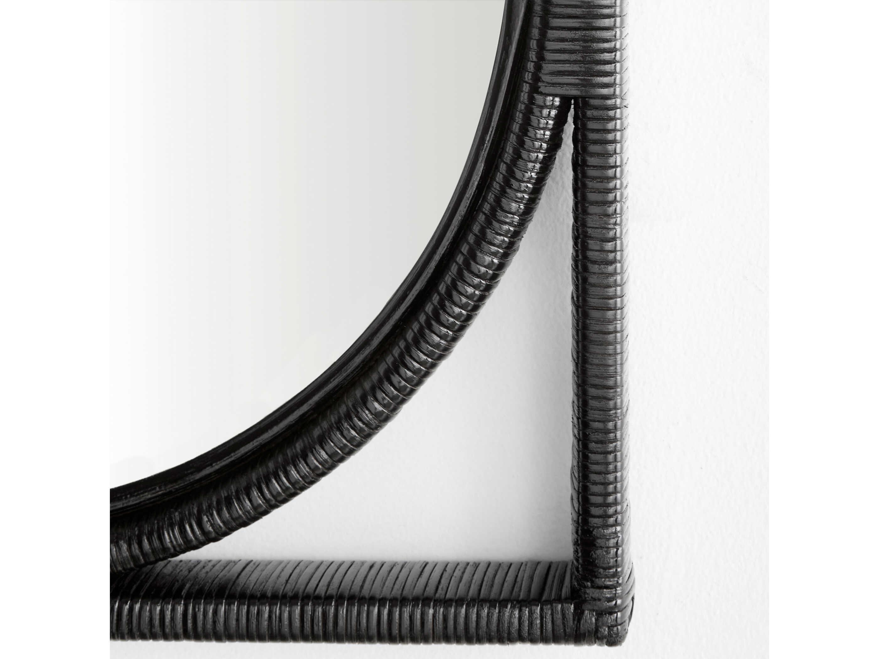 Cyan Design Pemba Black Square Wall Mirror