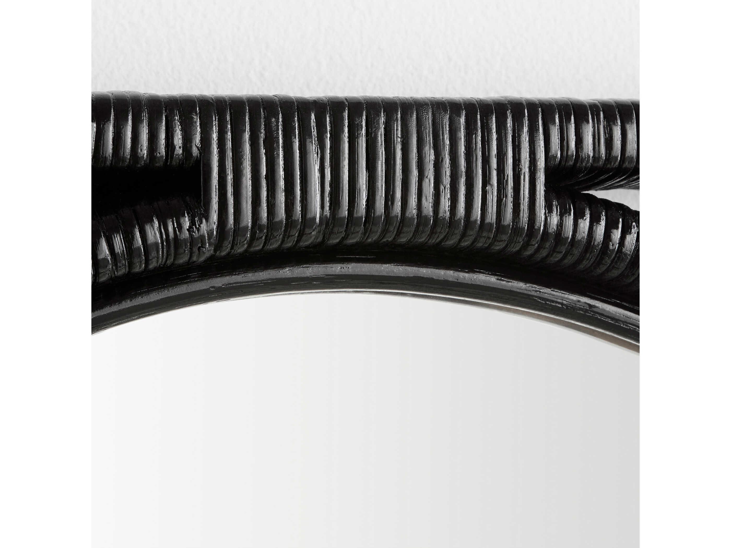 Cyan Design Pemba Black Square Wall Mirror