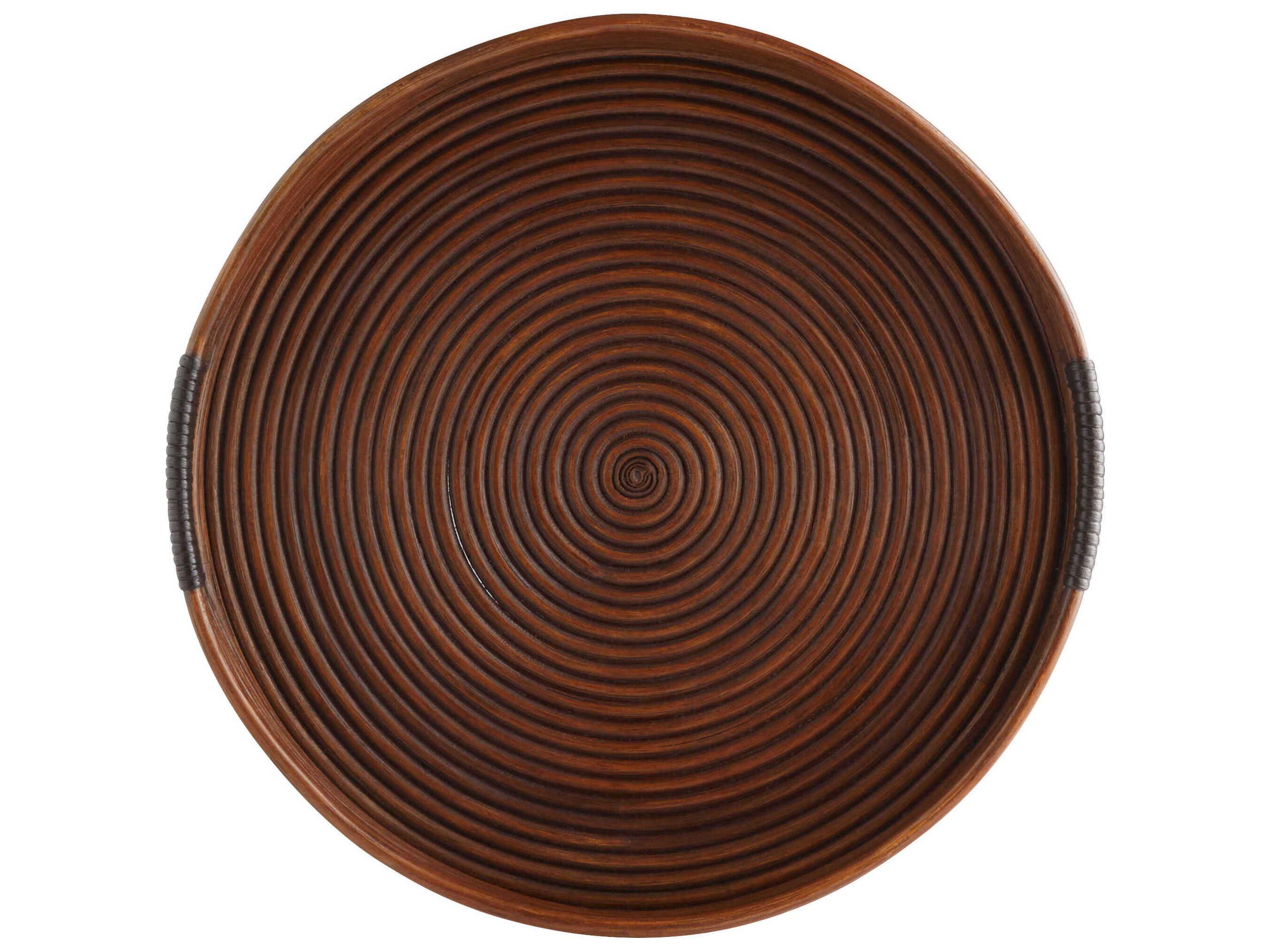 Cyan Design Brown Papeete Serving Tray