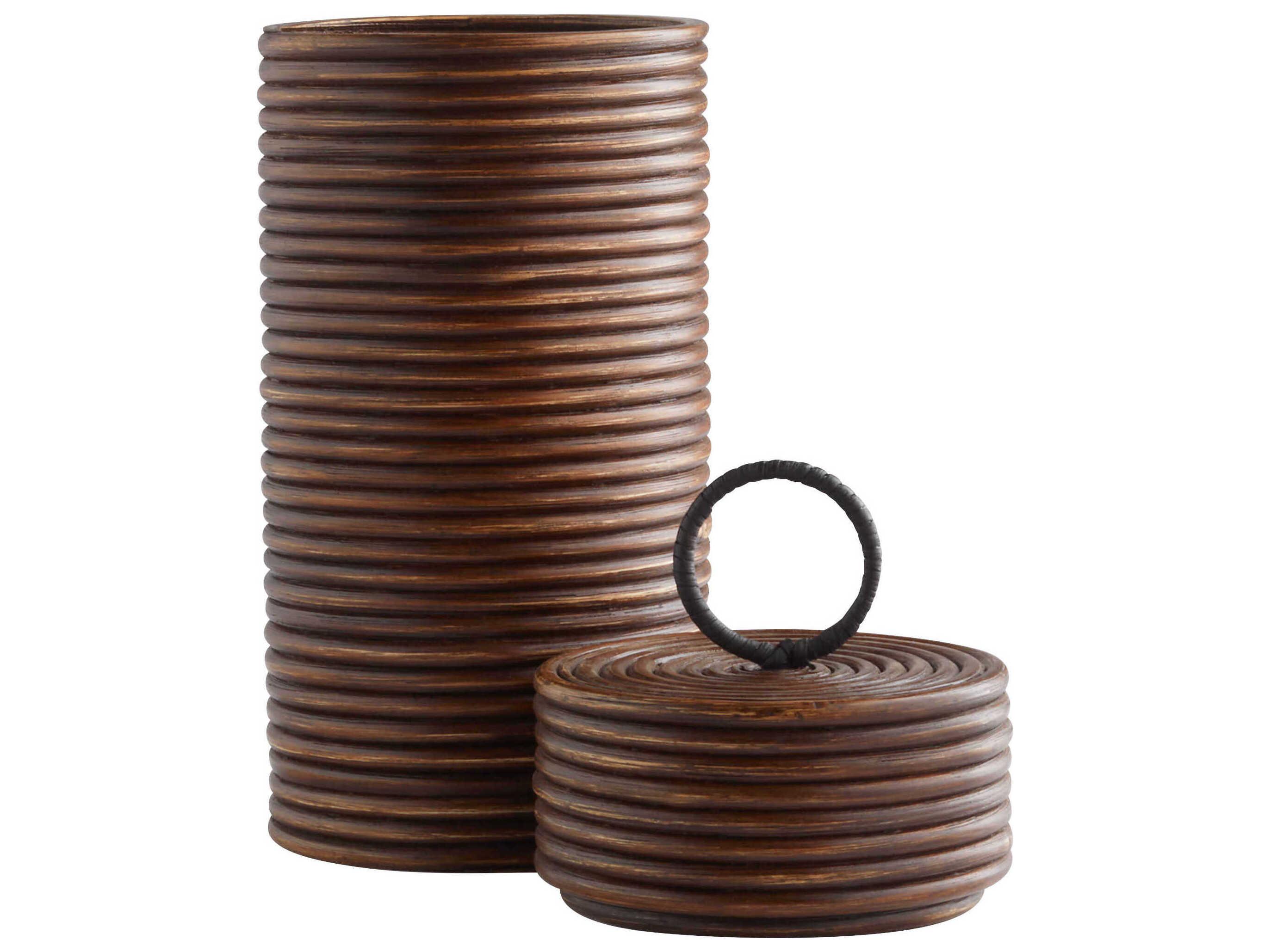 Cyan Design Brown Papeete Canister