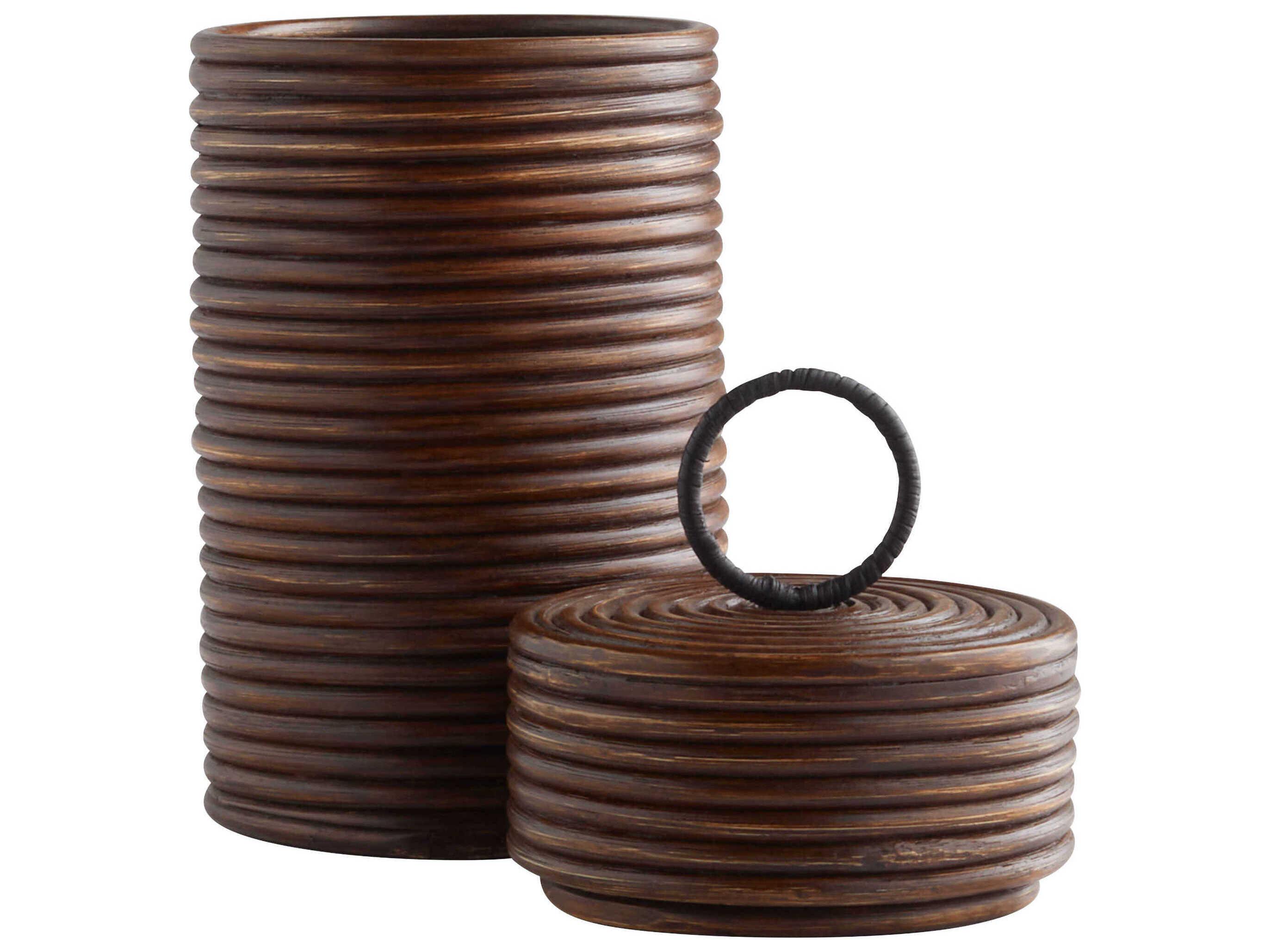 Cyan Design Brown Papeete Canister
