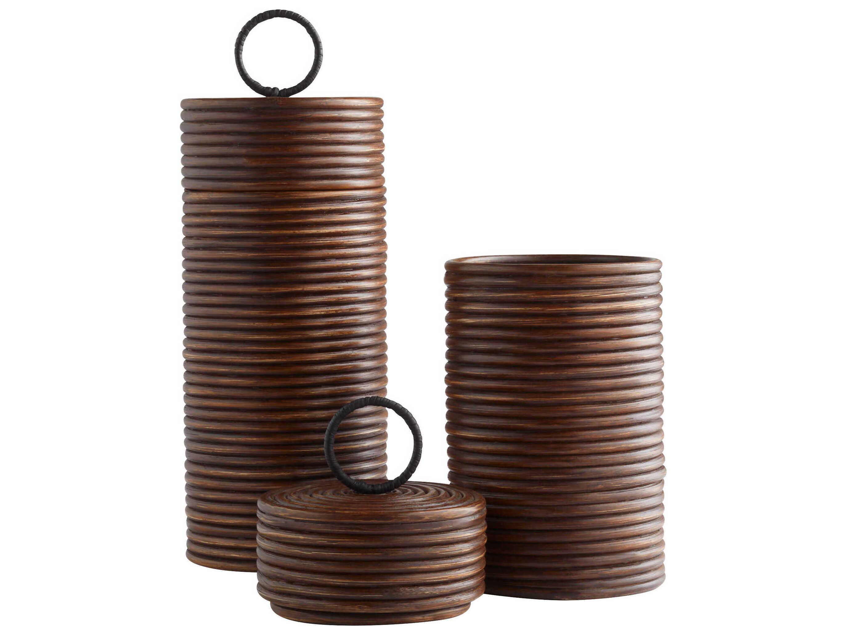 Cyan Design Brown Papeete Canister