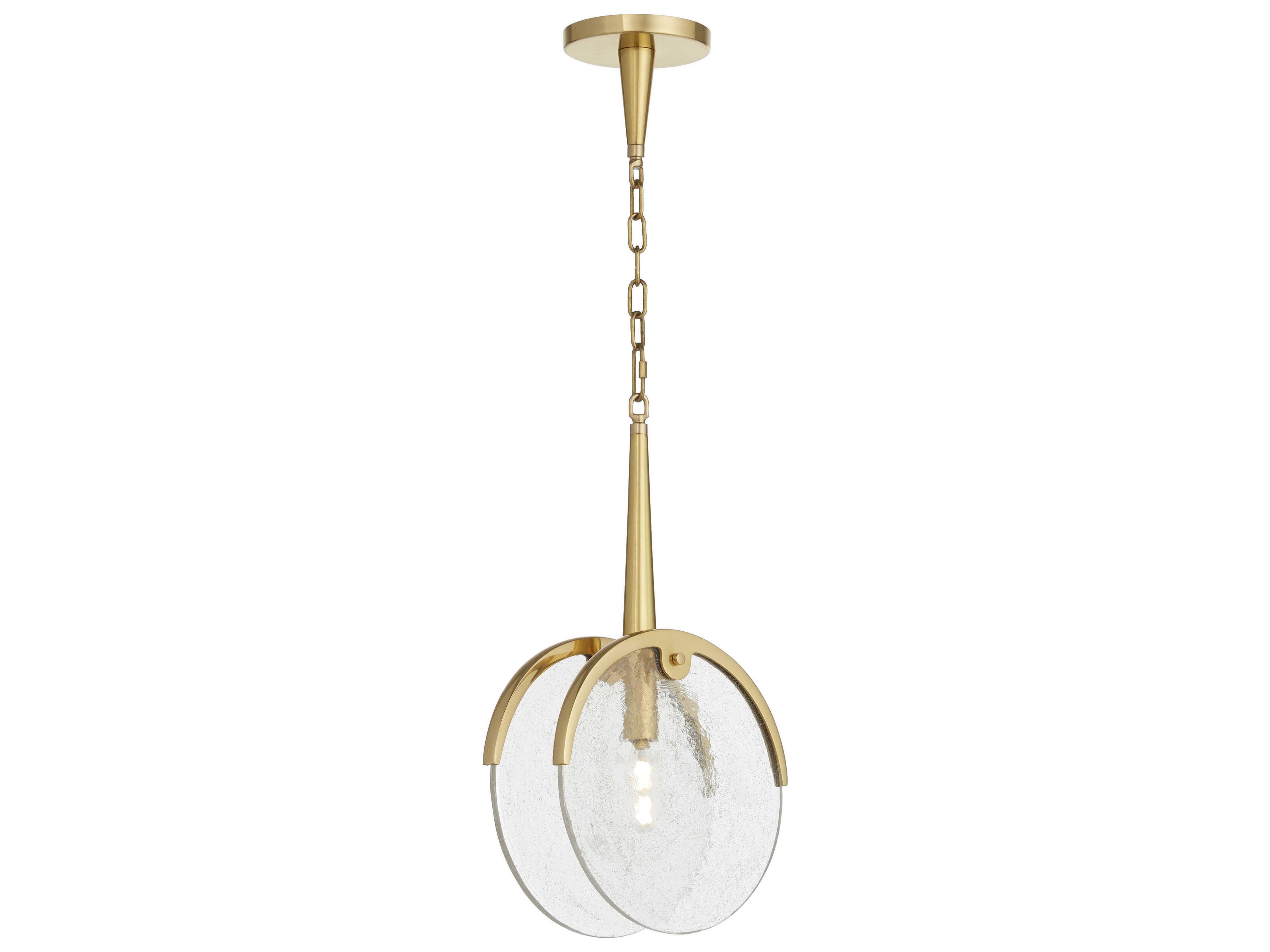 Cyan Design Alton 1-Light Aged Brass Mini Pendant