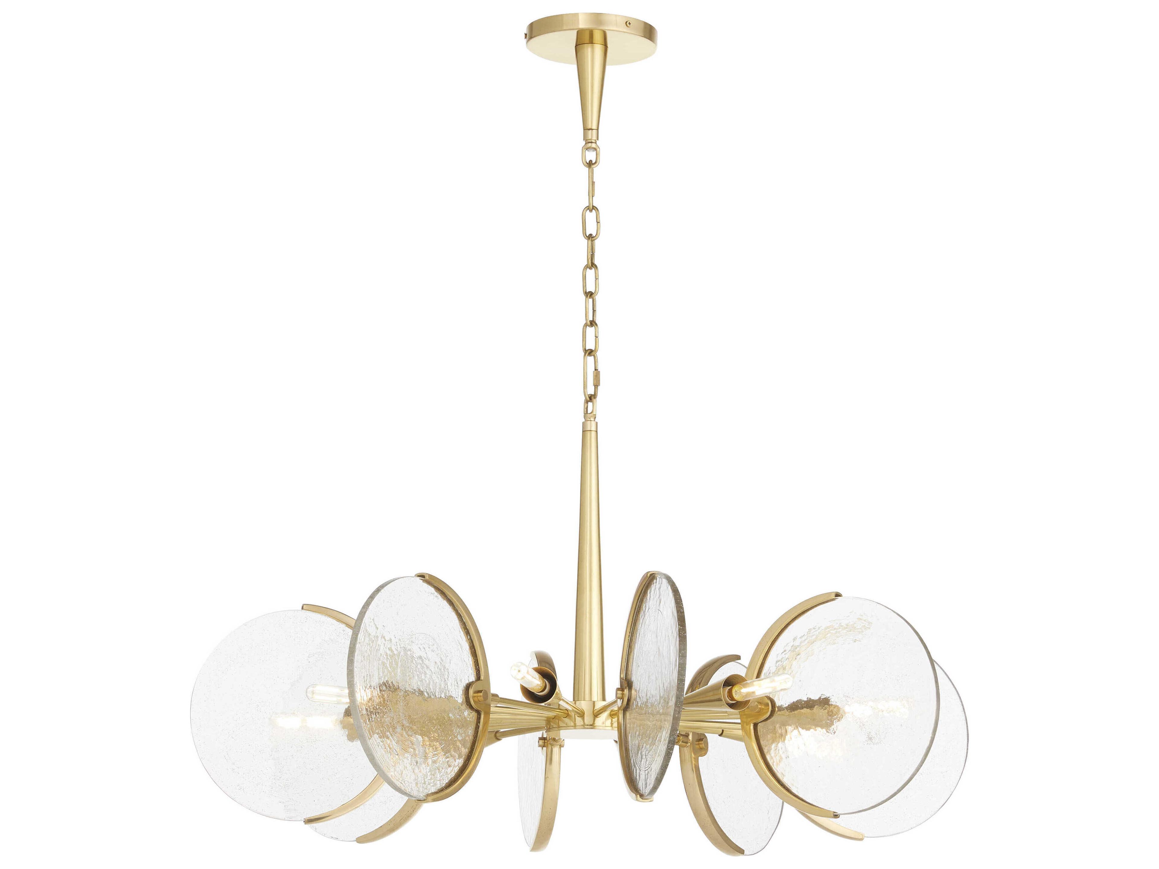 Cyan Design Alton 8-Light Aged Brass Chandelier