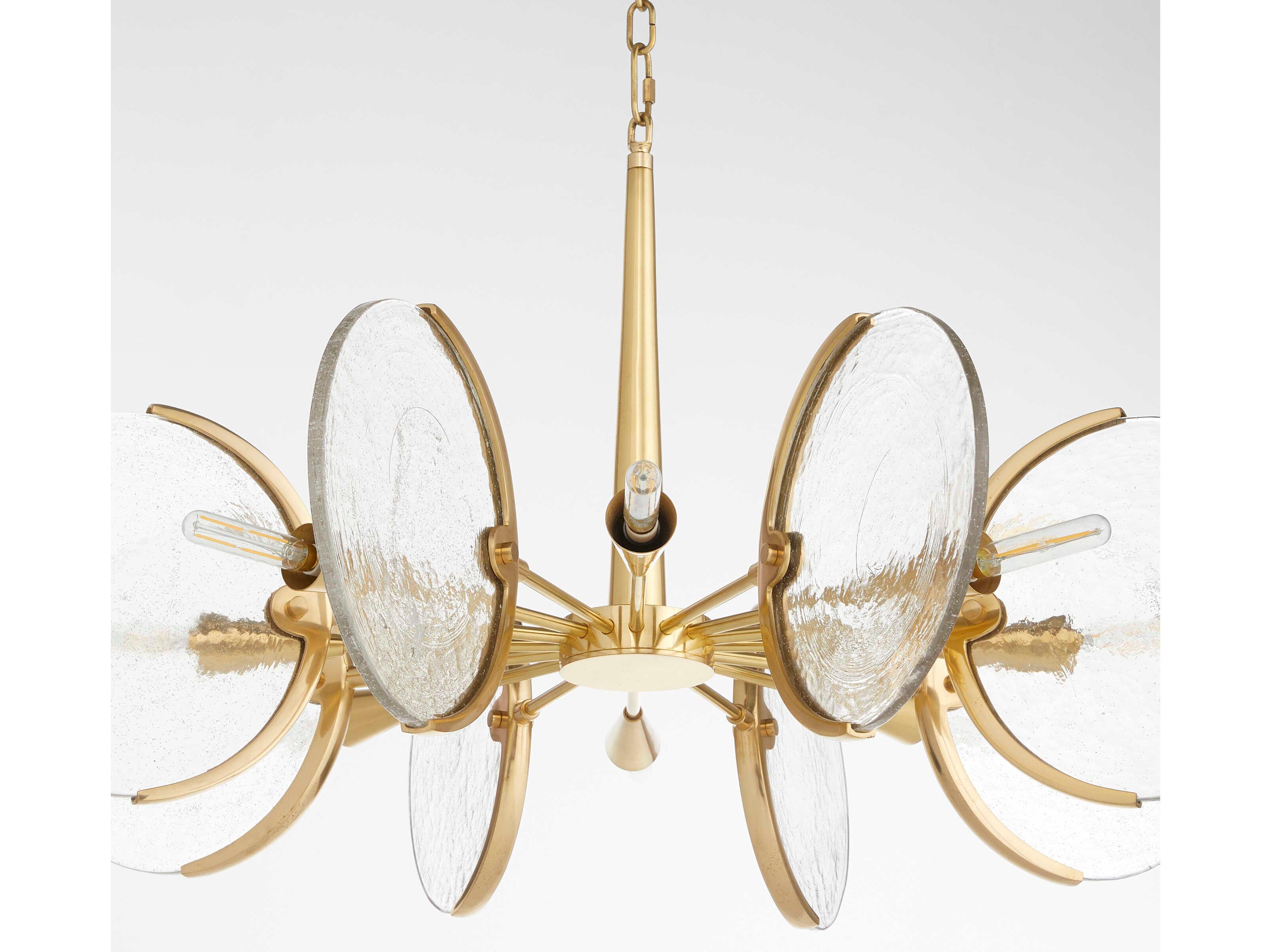 Cyan Design Alton 8-Light Aged Brass Chandelier