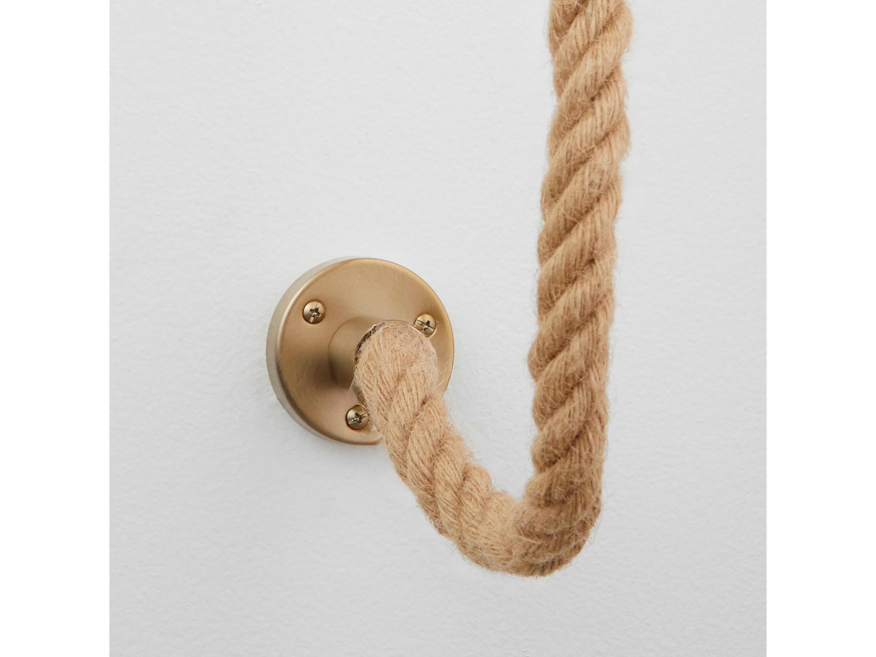 Cyan Design Rockport 1-Light Aged Brass Brown Wall Sconce