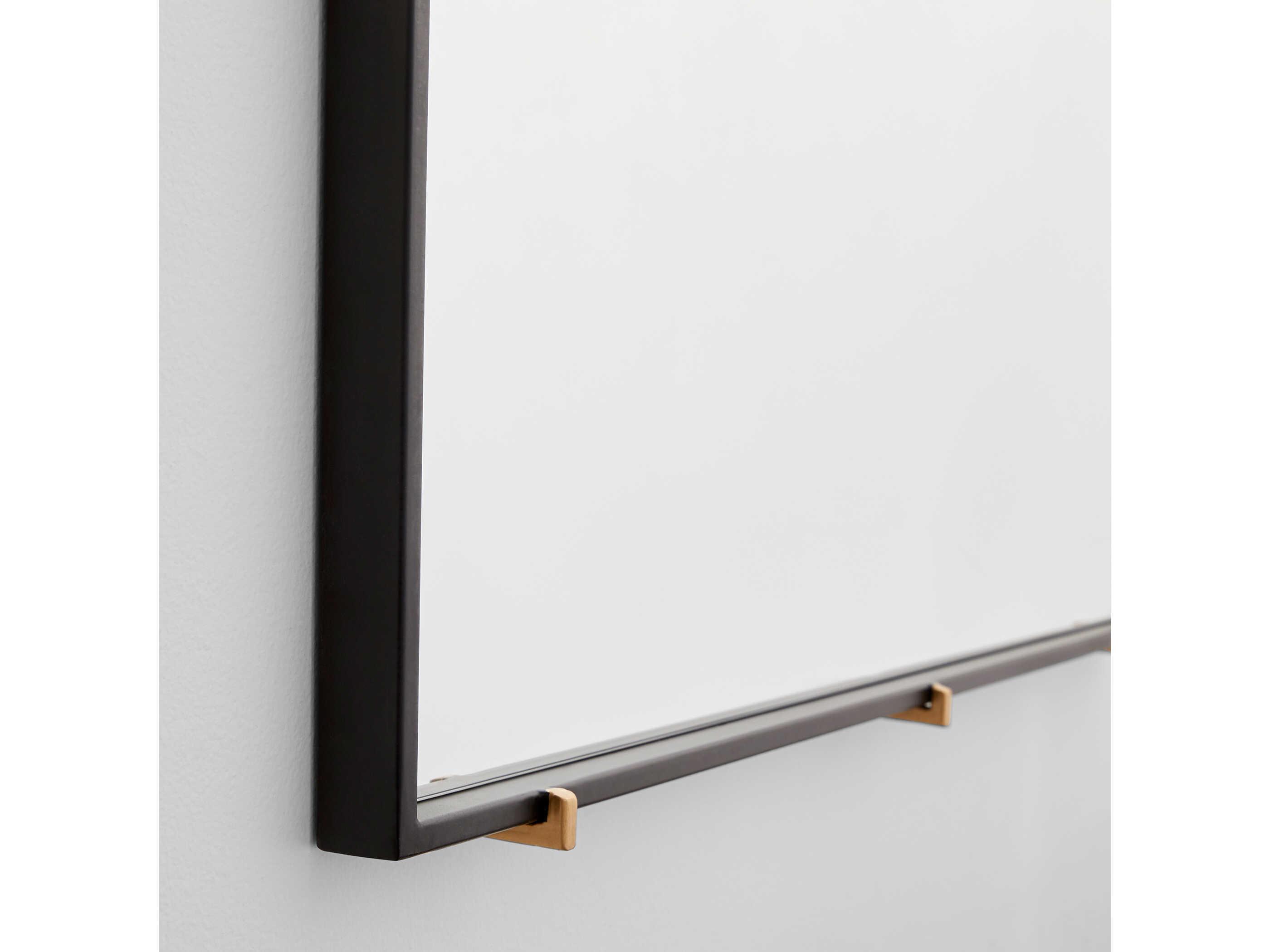 Cyan Design Klipp Black Wall Mirror