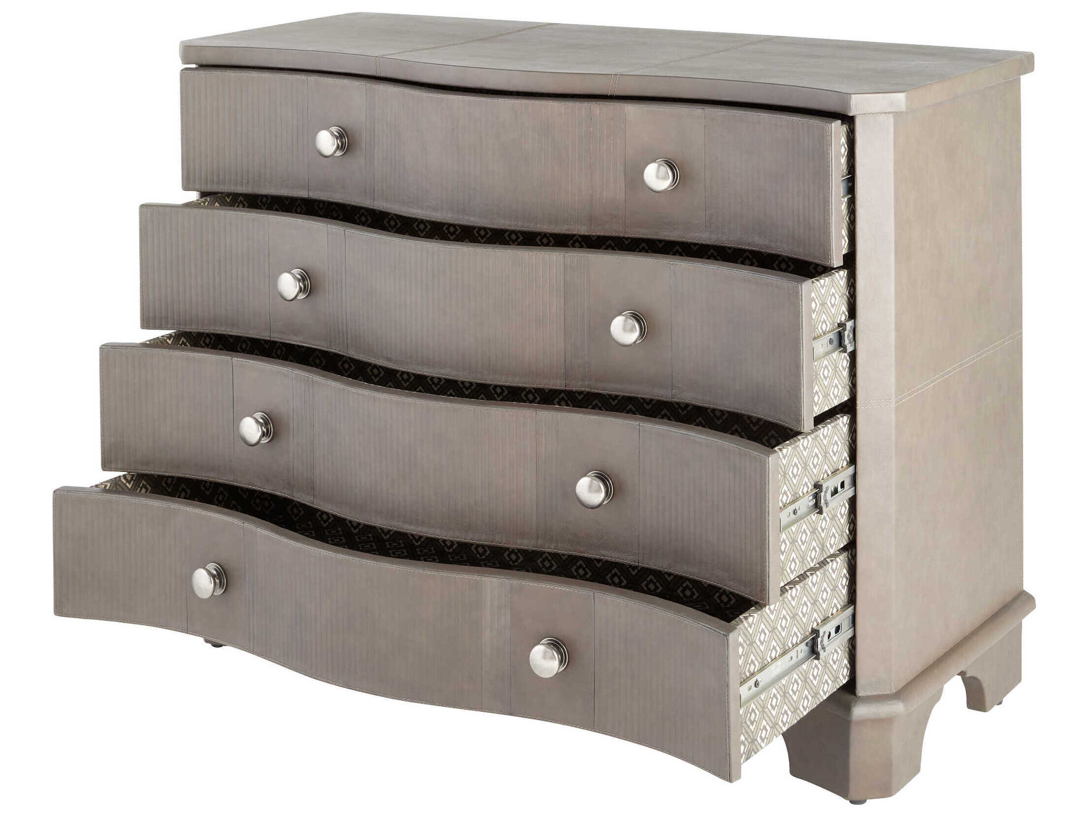 Cyan Design Mayfair Smoked Gray 4-Drawers Dresser