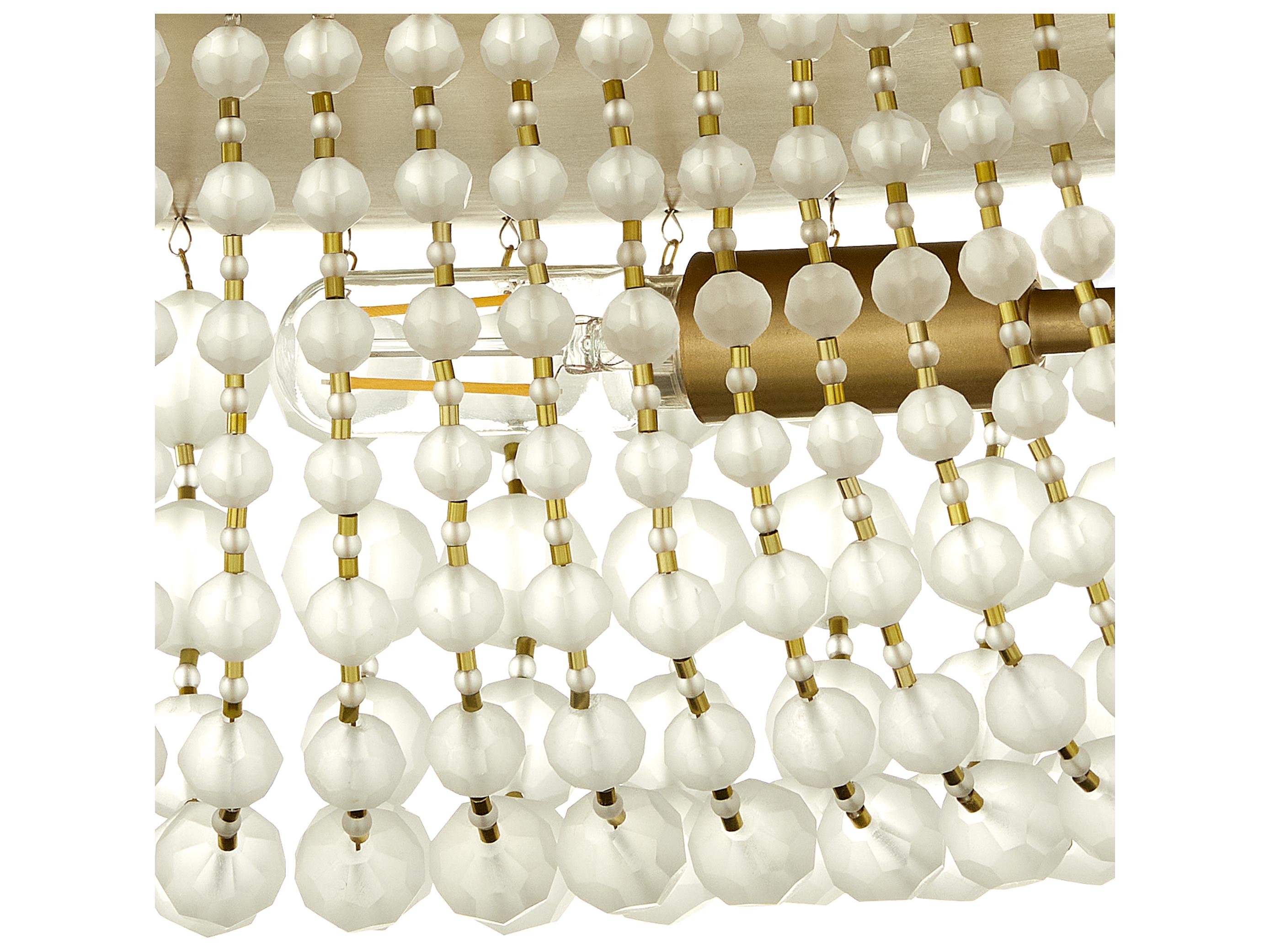 Cyan Design Ophelia 6-Light Aged Brass Round Flush Mount