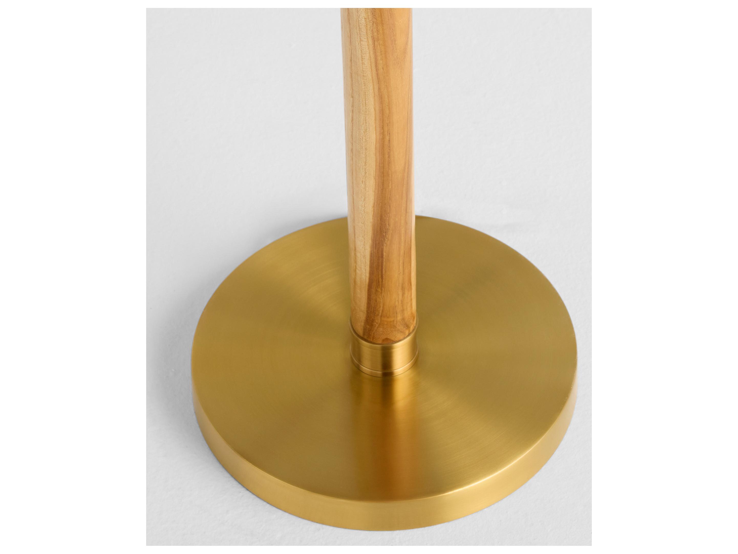 Cyan Design Broadway Antique Brass Teak Blackened Bronze Floor Lamp