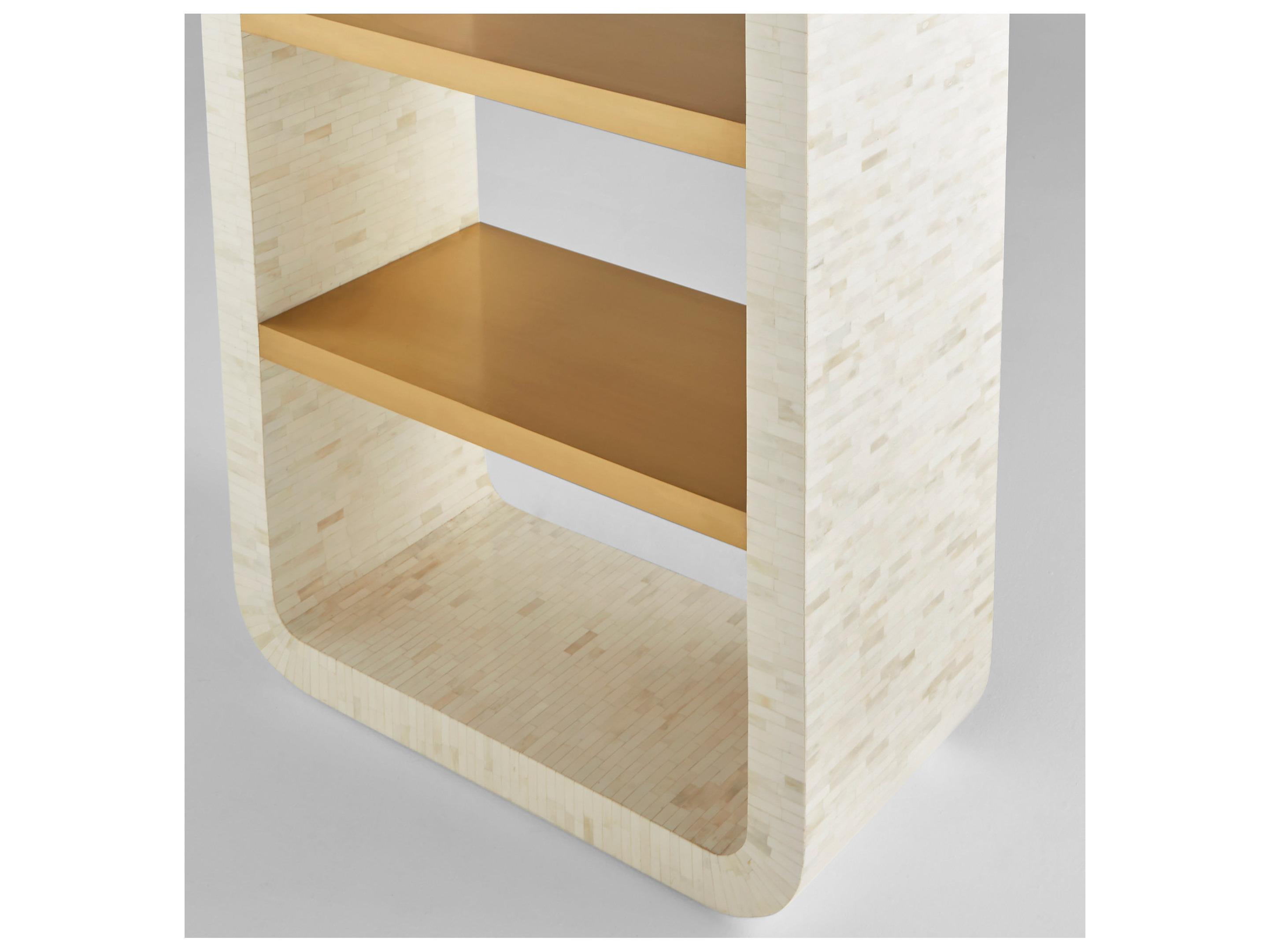 Cyan Design Cascada Bone Brass Etagere