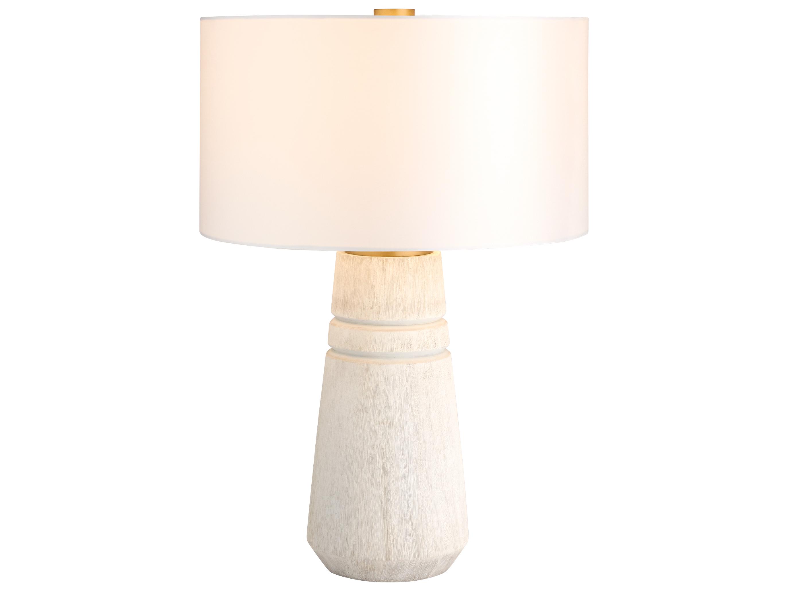 Cyan Design Muller Ash Antique Brass Gray Buffet Lamp